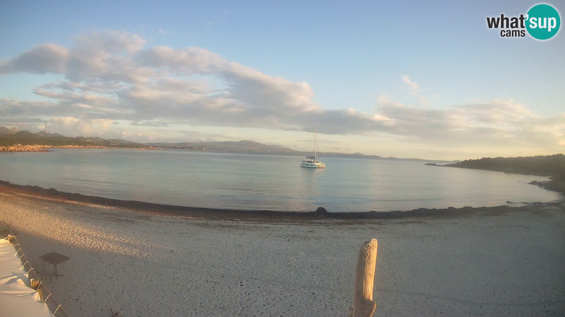 Live Strand Cala Sabina – webcam Golfo Aranci – Sardinien