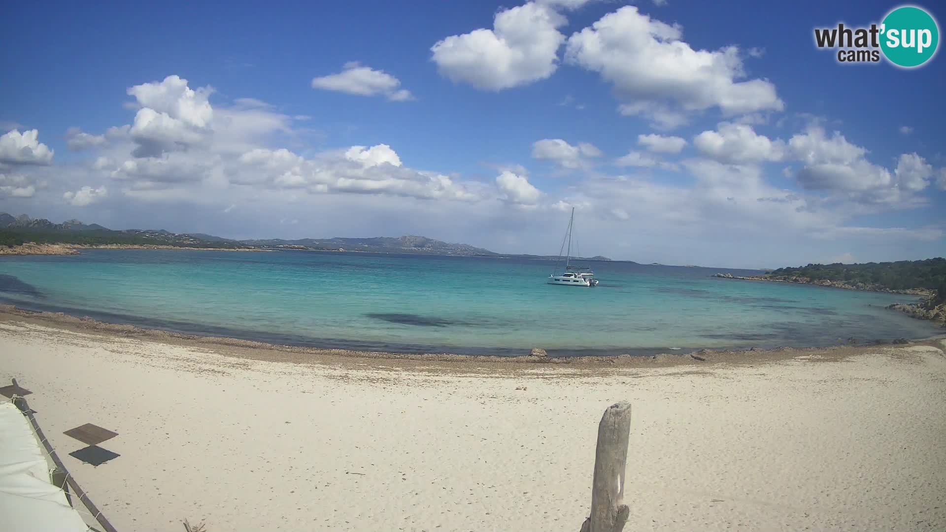 Live playa Cala Sabina – camera en vivo Golfo Aranci – Cerdeña