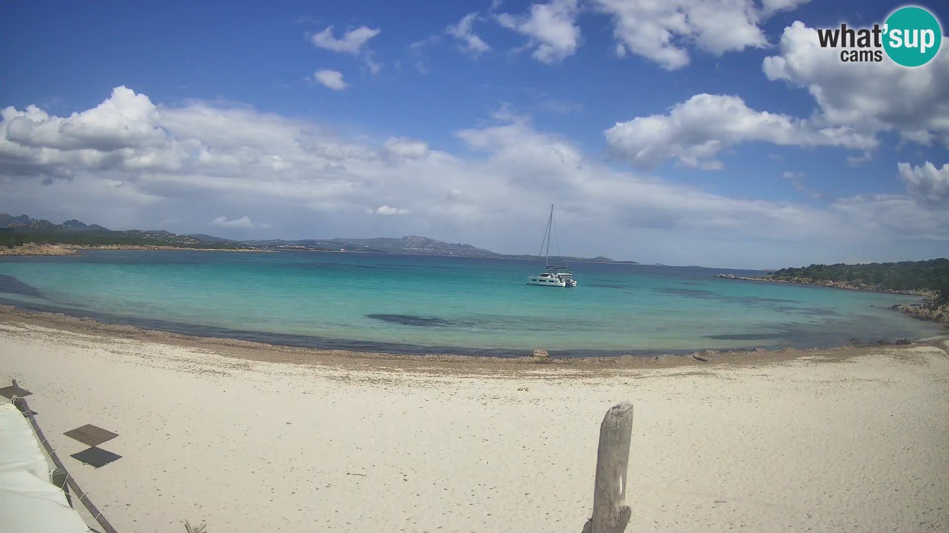 Live Cala Sabina beach – webcam Golfo Aranci – Sardinia