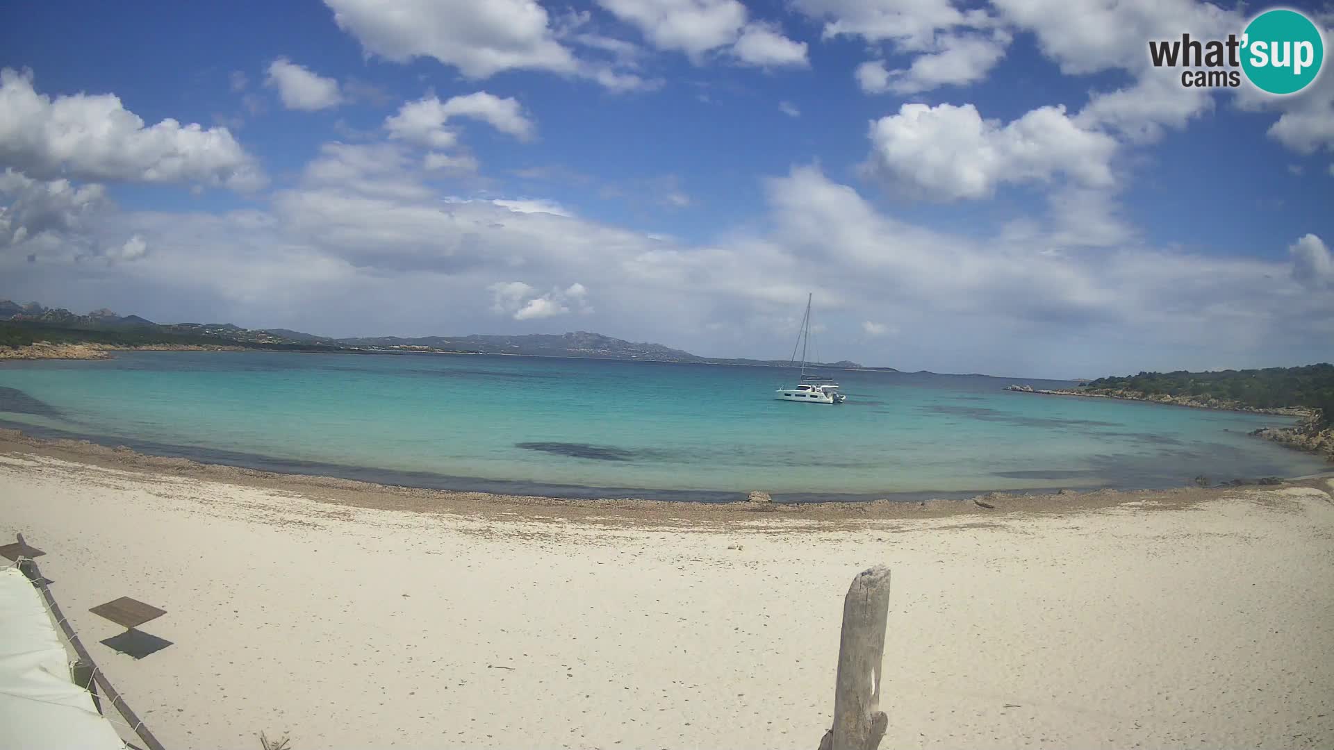 Live Cala Sabina beach – webcam Golfo Aranci – Sardinia