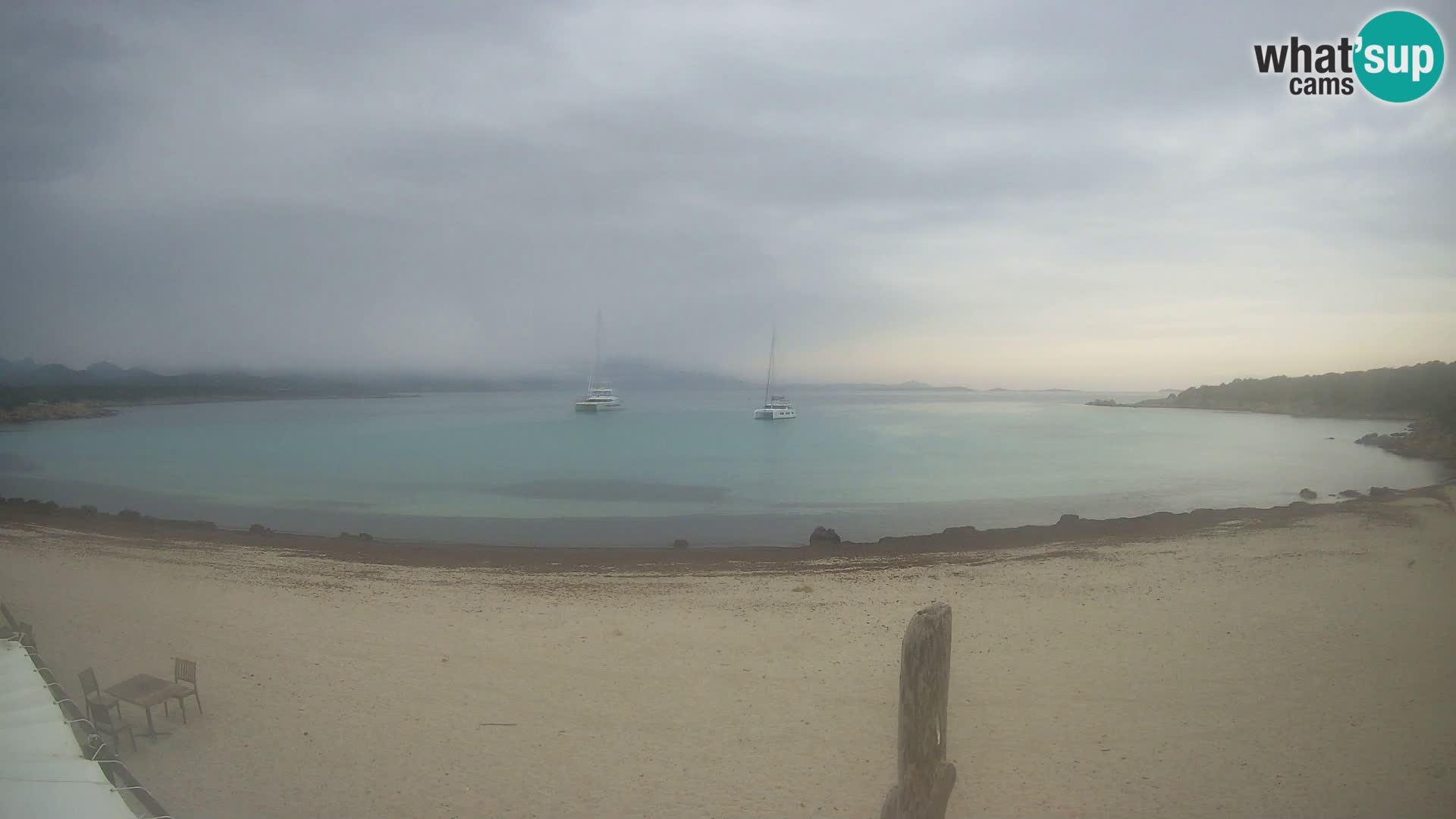 Live Cala Sabina plage – webcam Golfo Aranci – Sardaigne