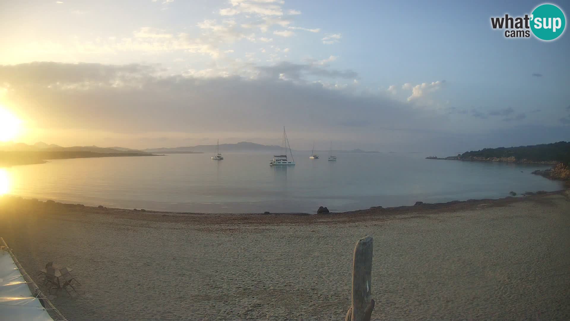 Live spiaggia Cala Sabina – webcam Golfo Aranci – Sardegna