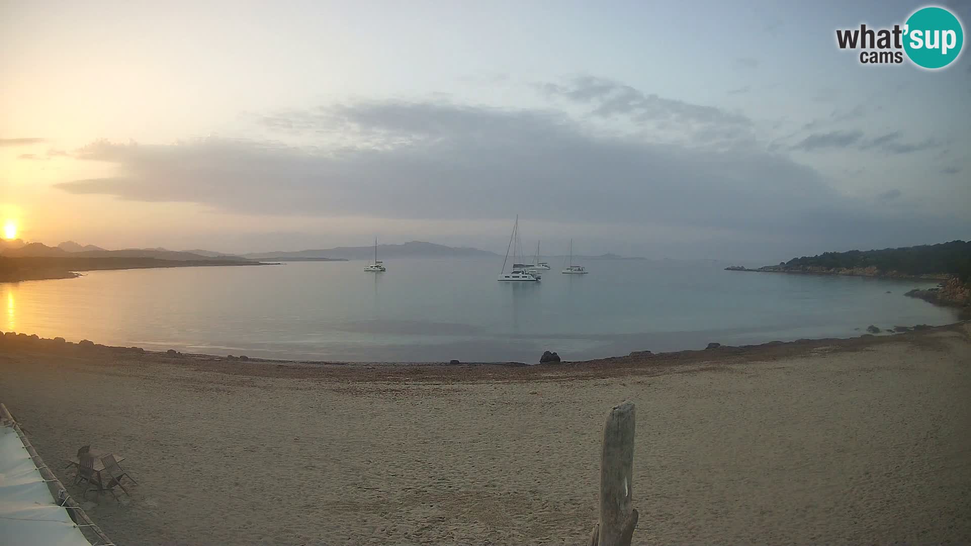 Live Strand Cala Sabina – webcam Golfo Aranci – Sardinien