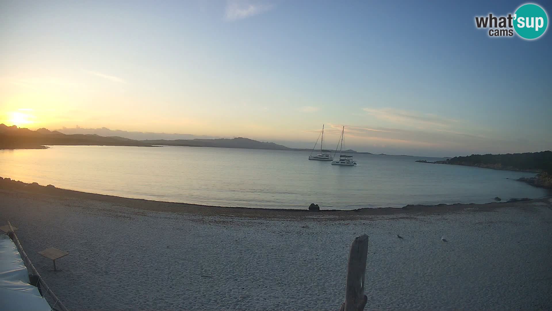 Live Cala Sabina beach – webcam Golfo Aranci – Sardinia