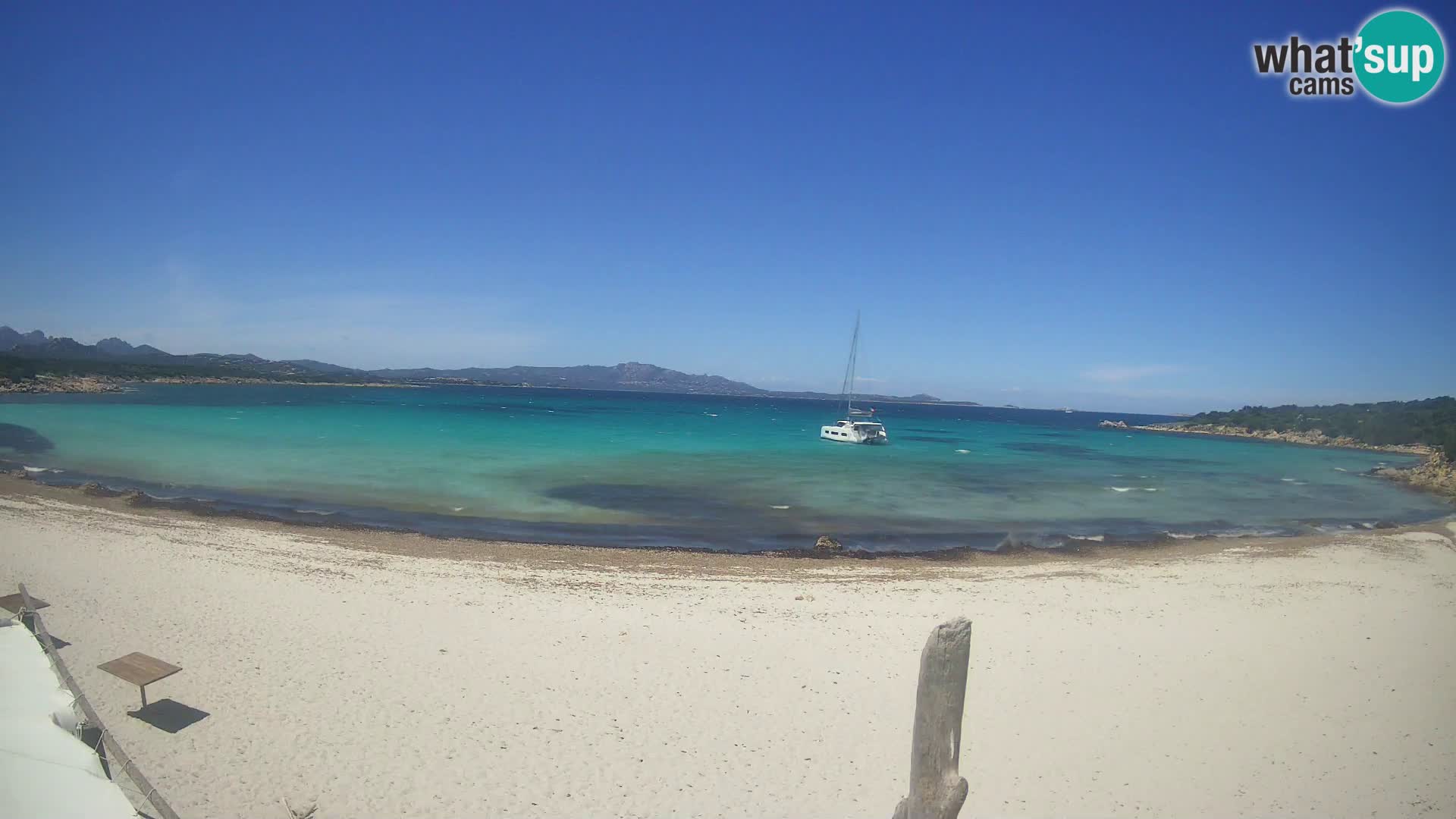 Live Strand Cala Sabina – webcam Golfo Aranci – Sardinien