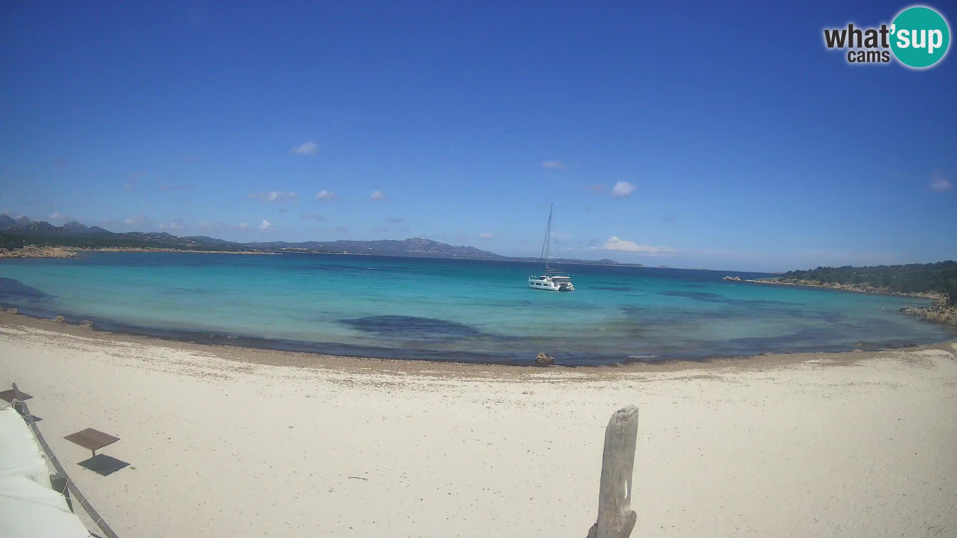 Live Cala Sabina beach – webcam Golfo Aranci – Sardinia