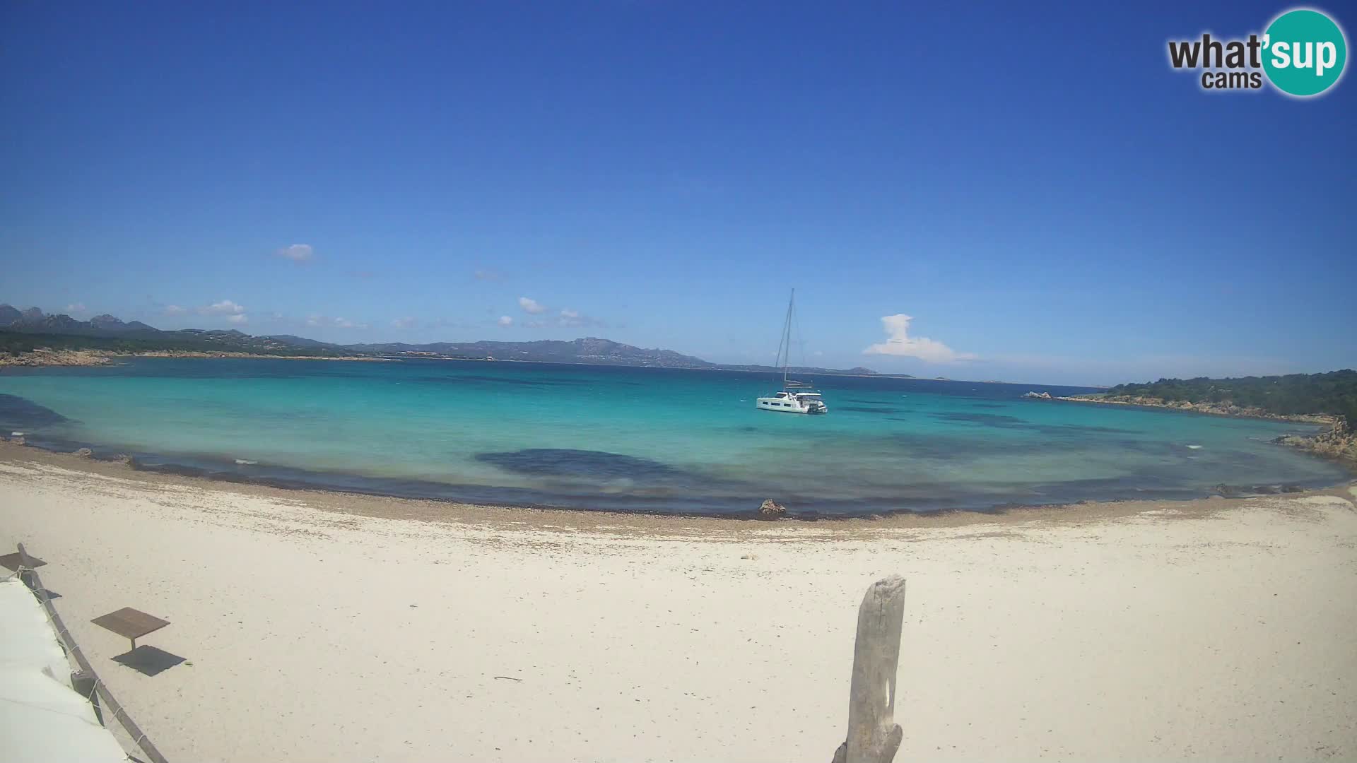 Live playa Cala Sabina – camera en vivo Golfo Aranci – Cerdeña