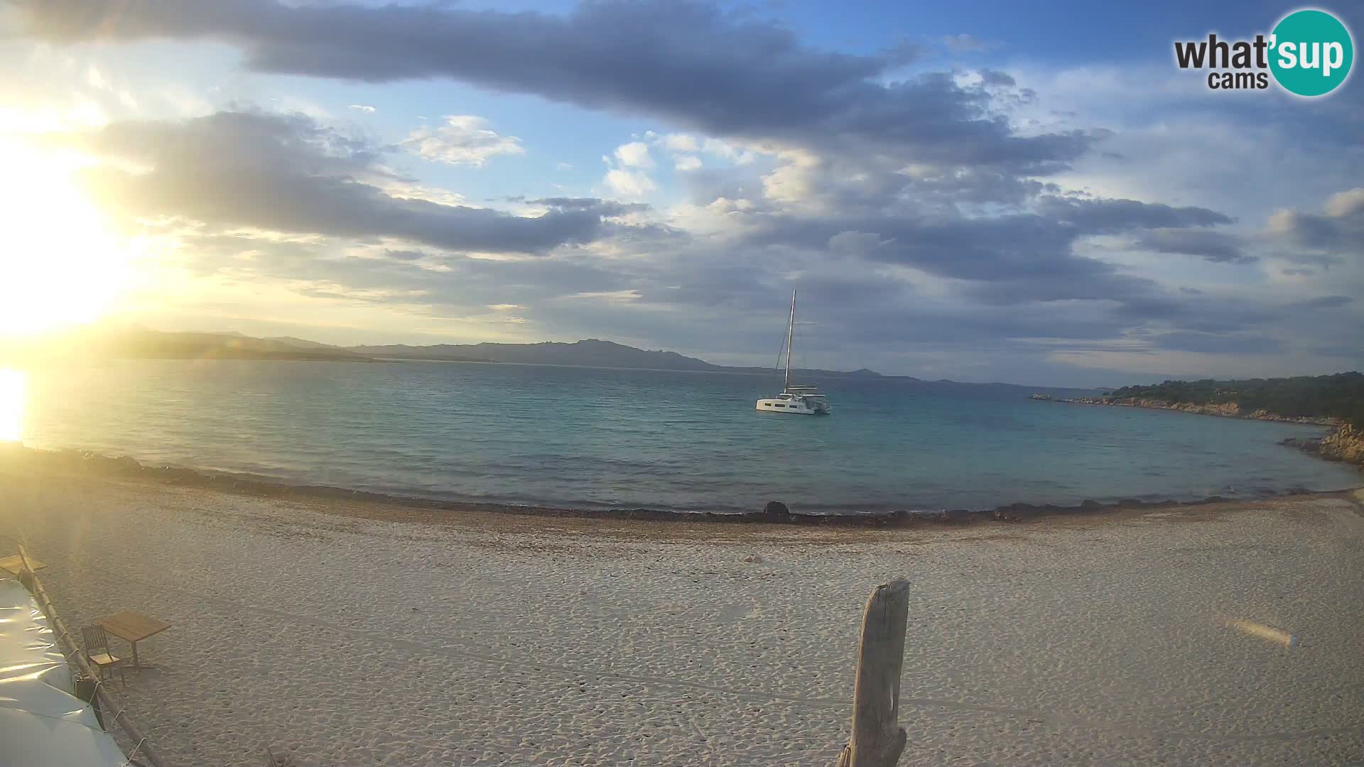 Live playa Cala Sabina – camera en vivo Golfo Aranci – Cerdeña