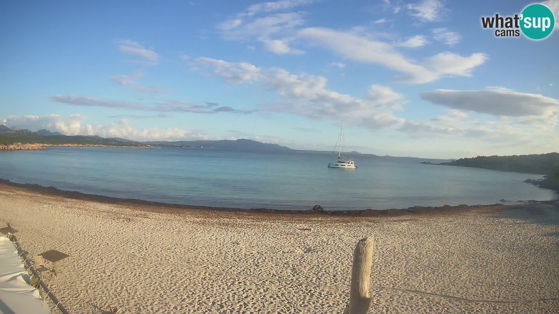 Live Cala Sabina beach – webcam Golfo Aranci – Sardinia