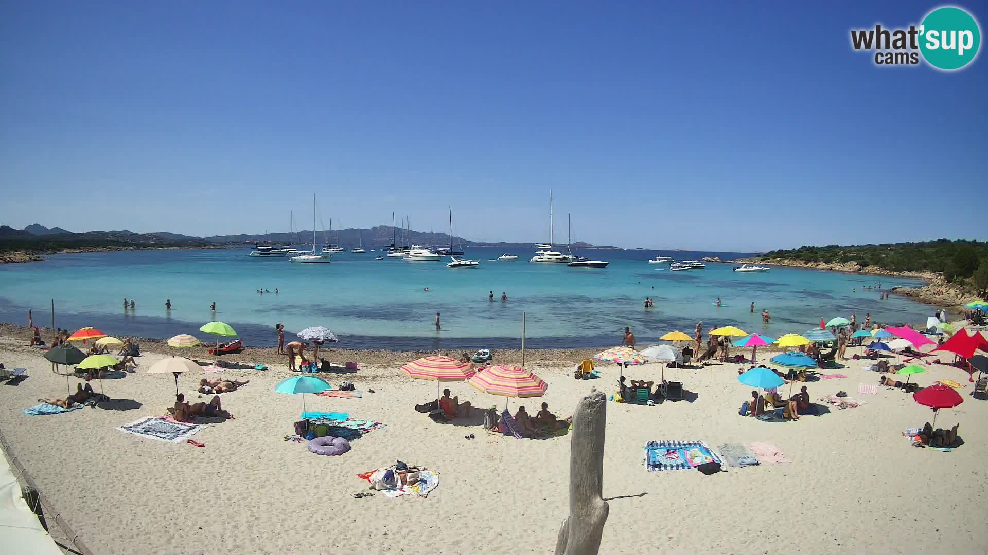 Live playa Cala Sabina – camera en vivo Golfo Aranci – Cerdeña