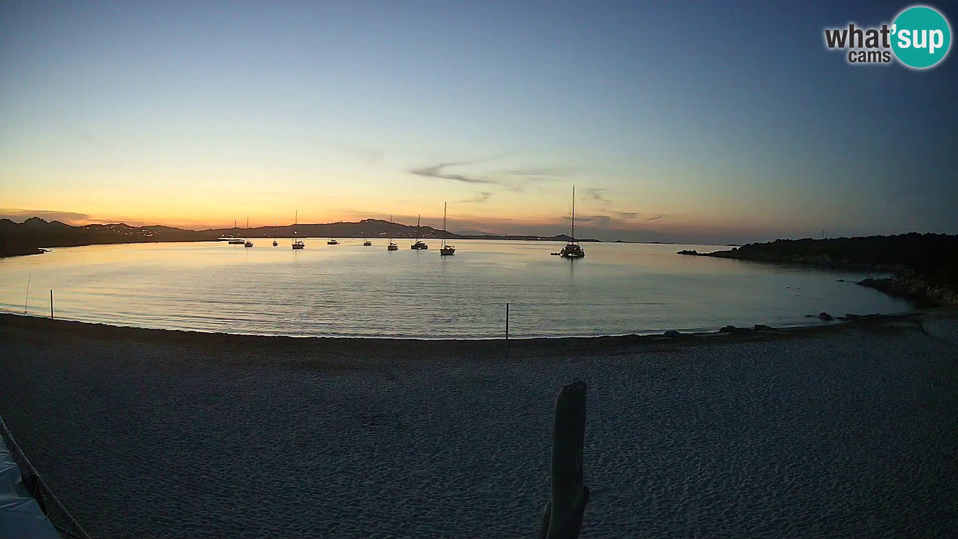 Live Cala Sabina beach – webcam Golfo Aranci – Sardinia