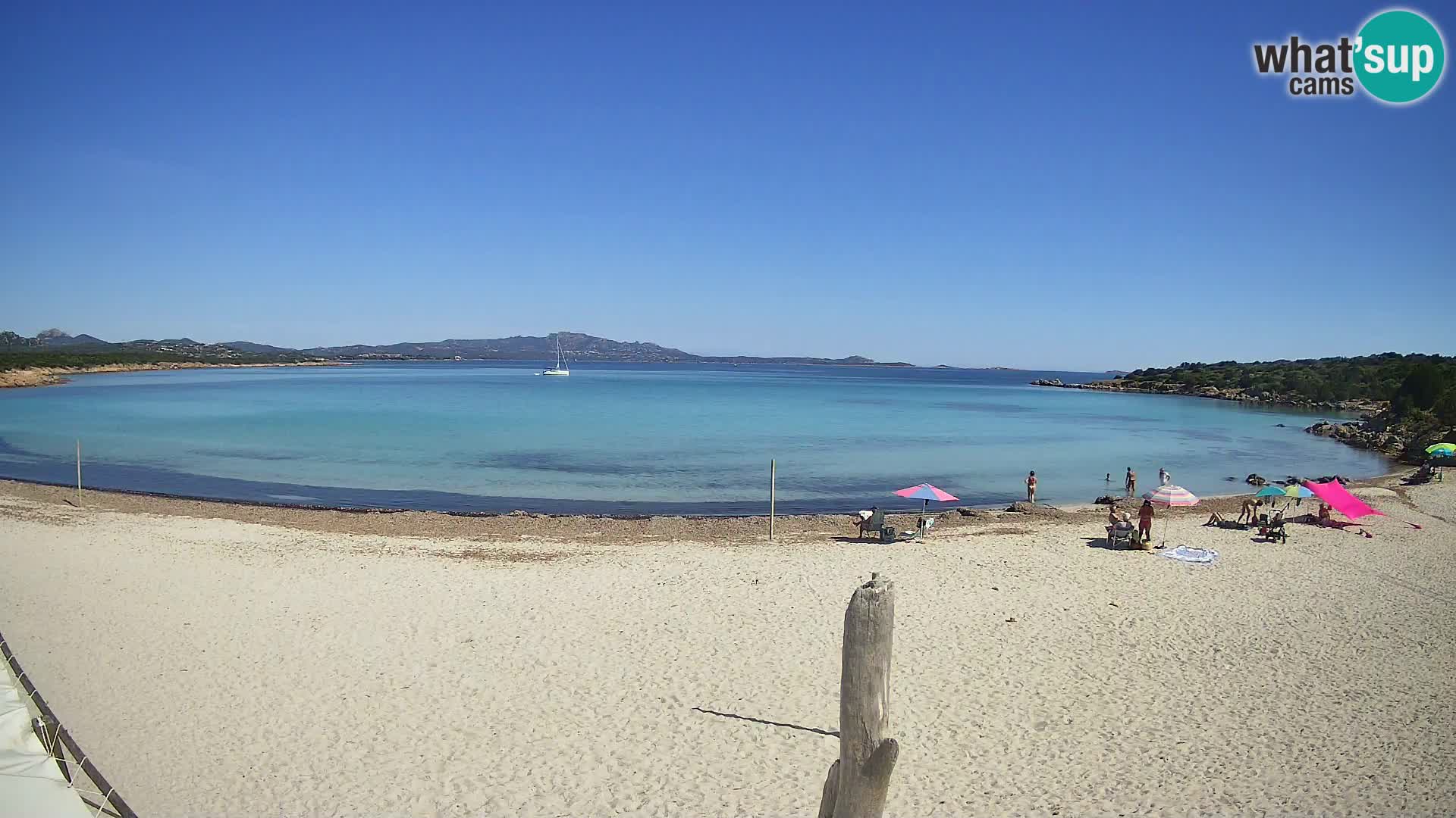 Live spiaggia Cala Sabina – webcam Golfo Aranci – Sardegna