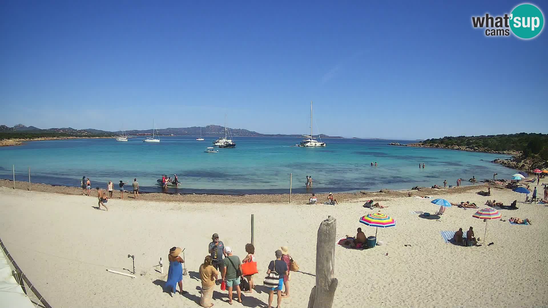 Live Cala Sabina beach – webcam Golfo Aranci – Sardinia