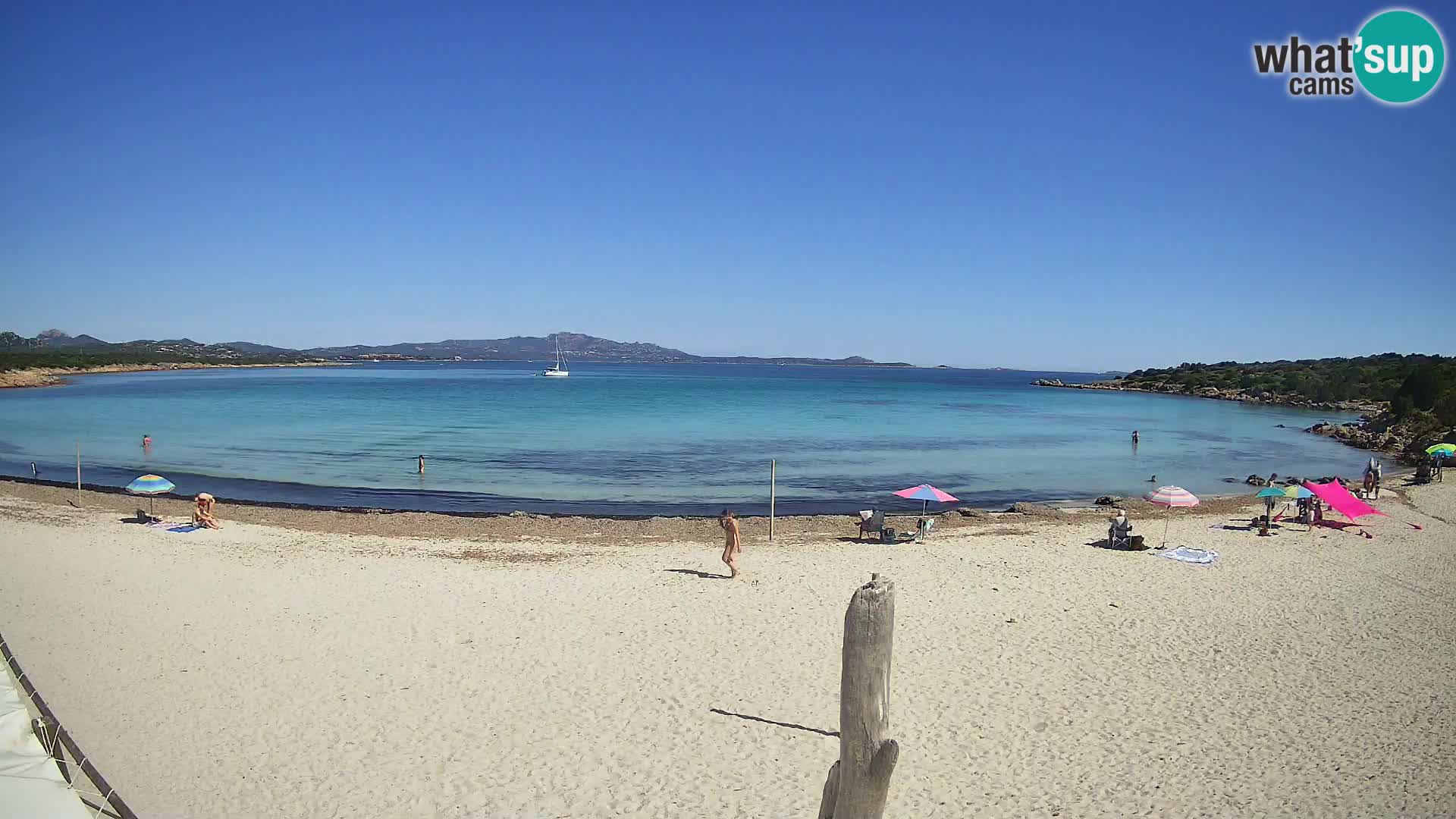 Live spiaggia Cala Sabina – webcam Golfo Aranci – Sardegna
