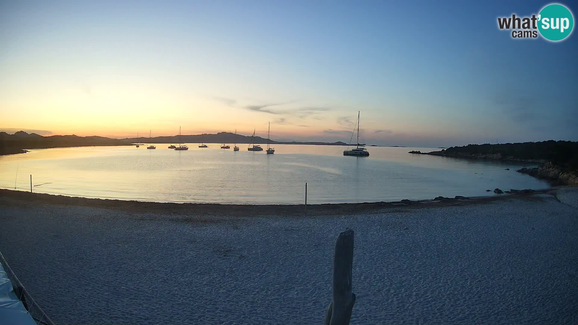 Live spiaggia Cala Sabina – webcam Golfo Aranci – Sardegna