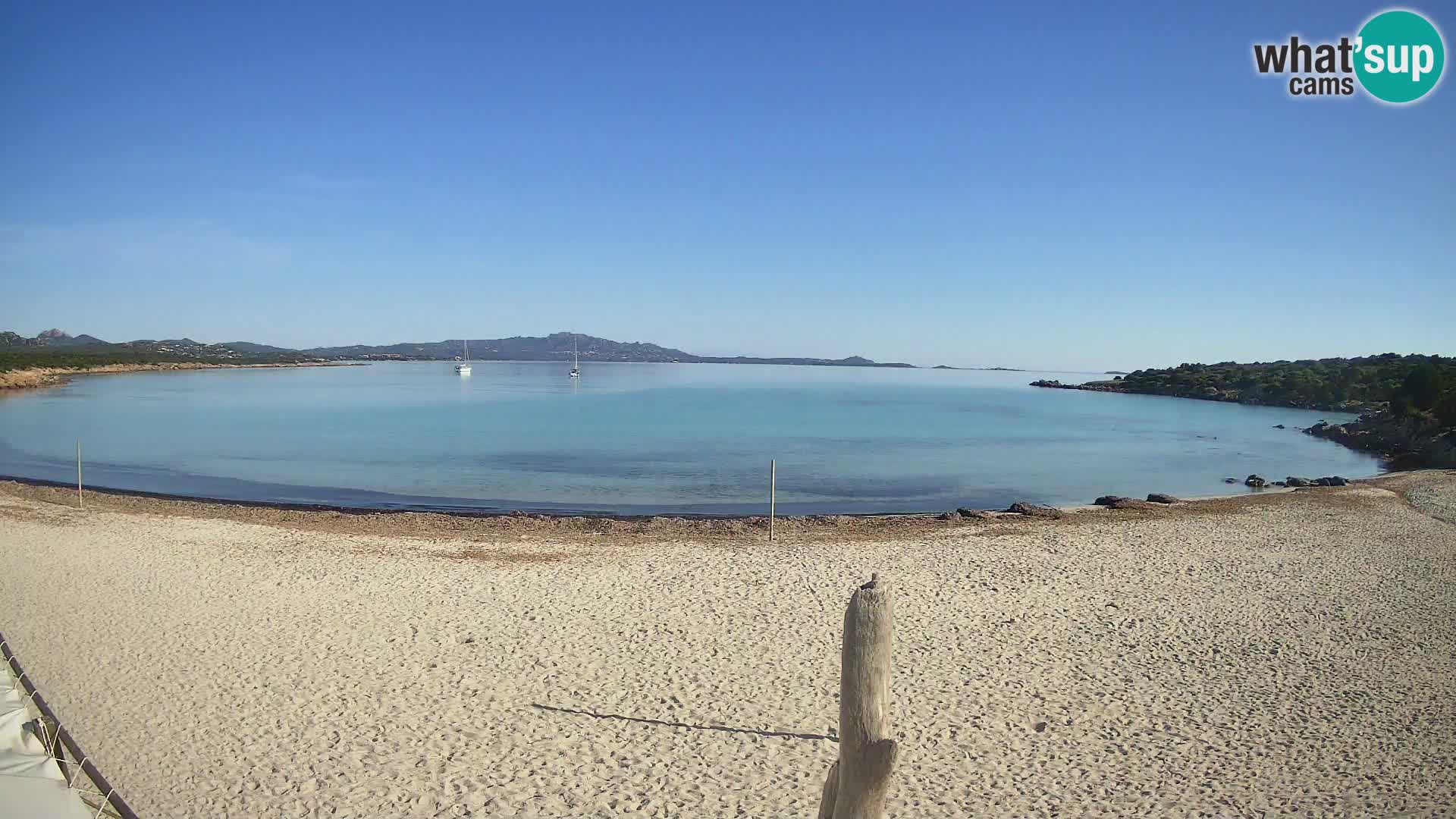 Live Strand Cala Sabina – webcam Golfo Aranci – Sardinien
