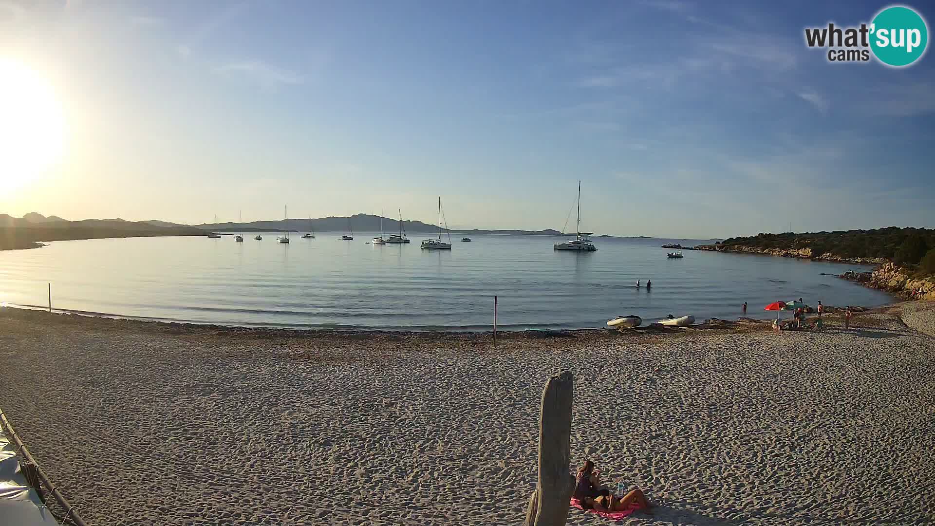 Live Cala Sabina beach – webcam Golfo Aranci – Sardinia