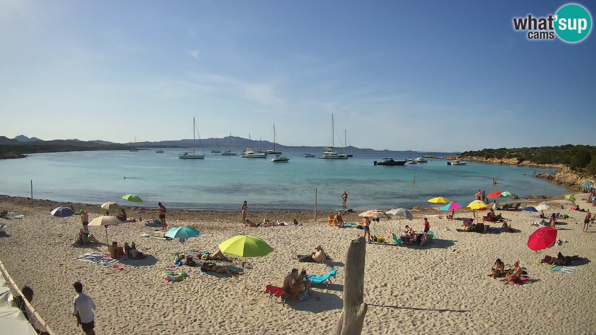 Live Cala Sabina beach – webcam Golfo Aranci – Sardinia