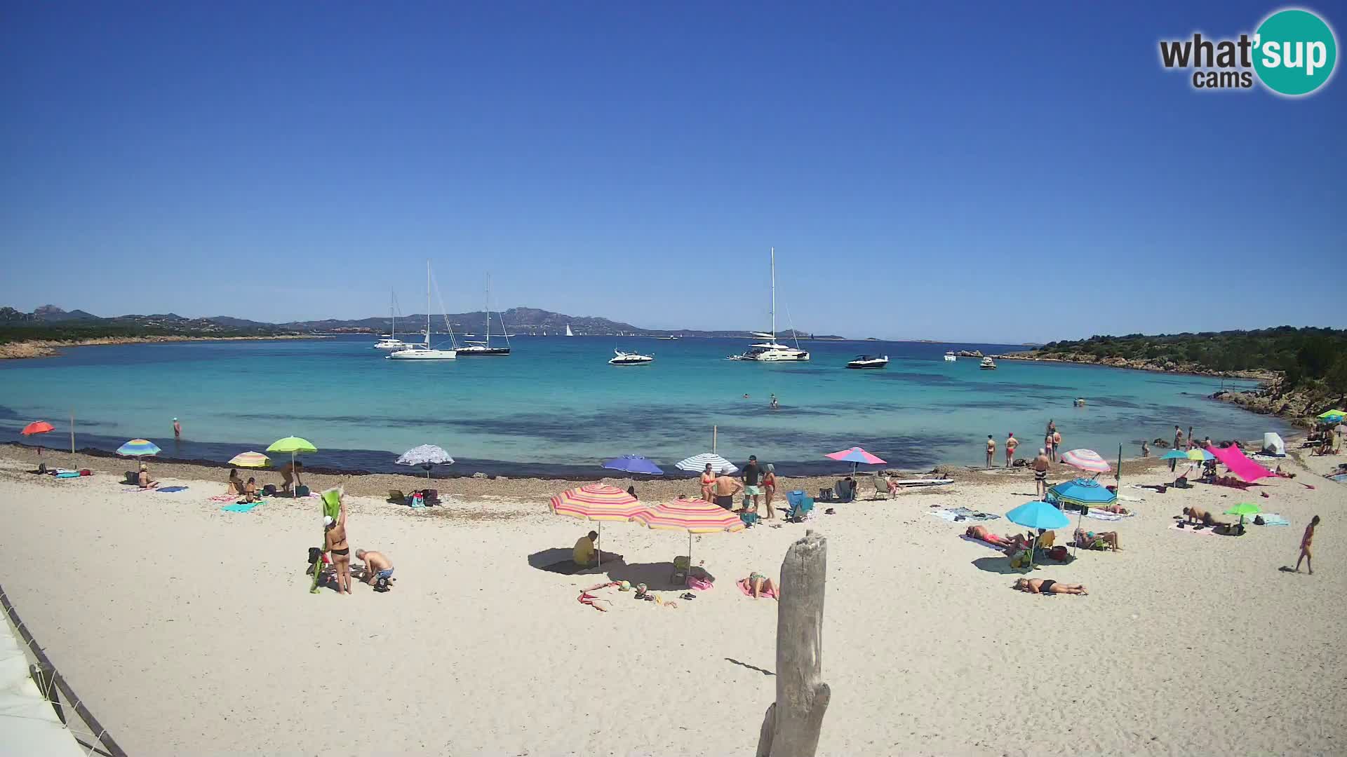 Live Cala Sabina beach – webcam Golfo Aranci – Sardinia