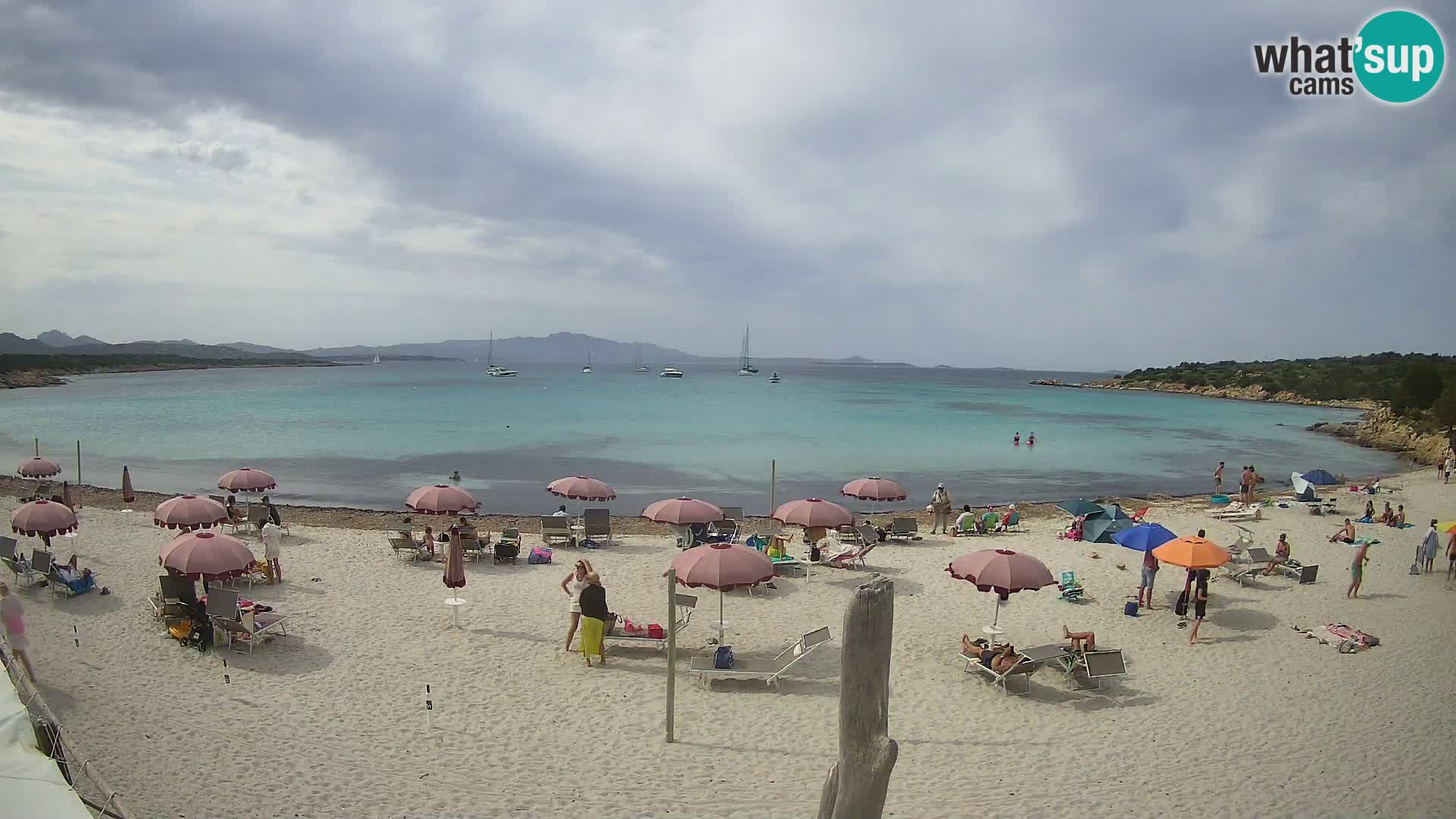 Live spiaggia Cala Sabina – webcam Golfo Aranci – Sardegna