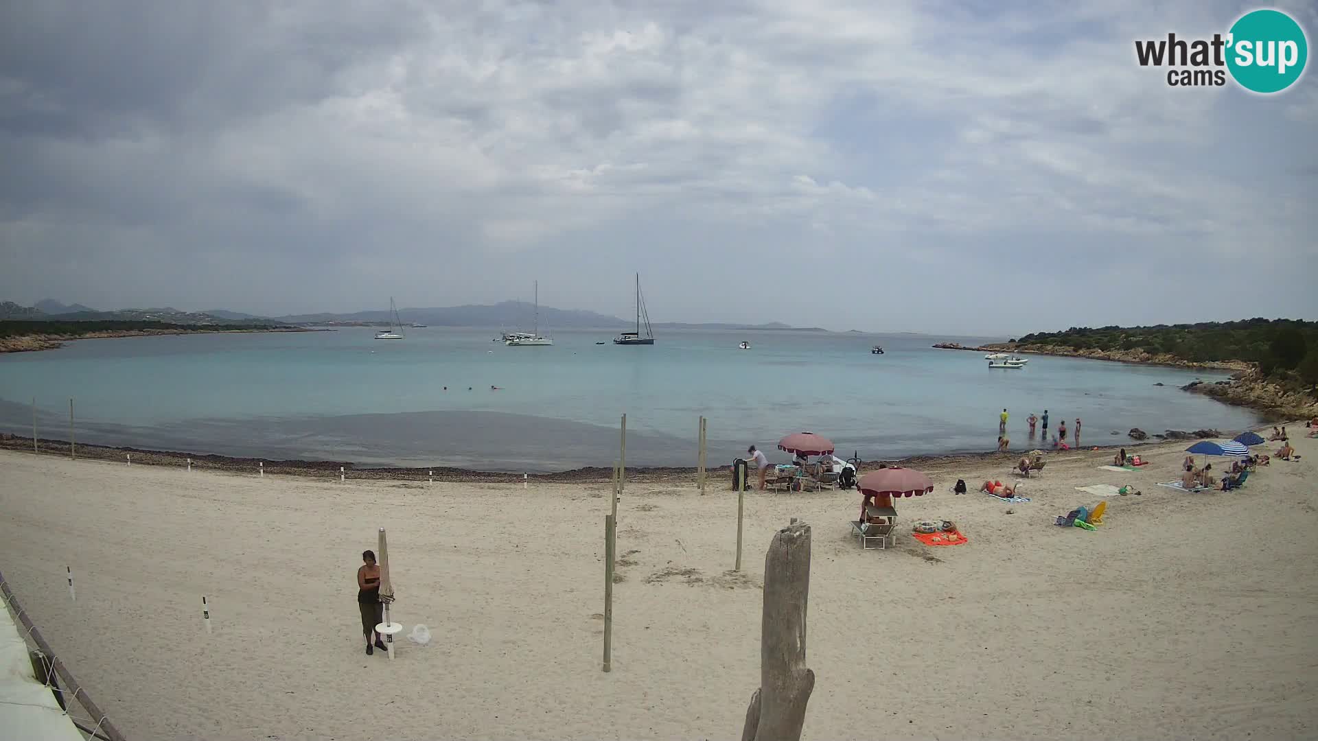 Live Cala Sabina beach – webcam Golfo Aranci – Sardinia