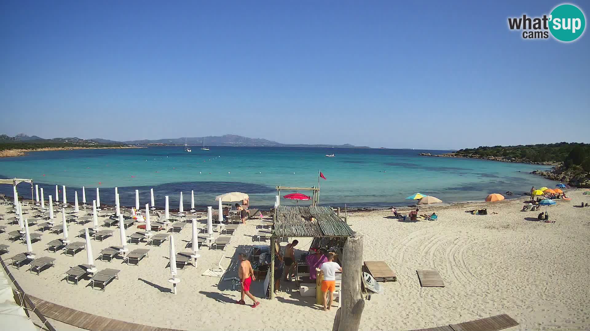 Live Cala Sabina beach – webcam Golfo Aranci – Sardinia