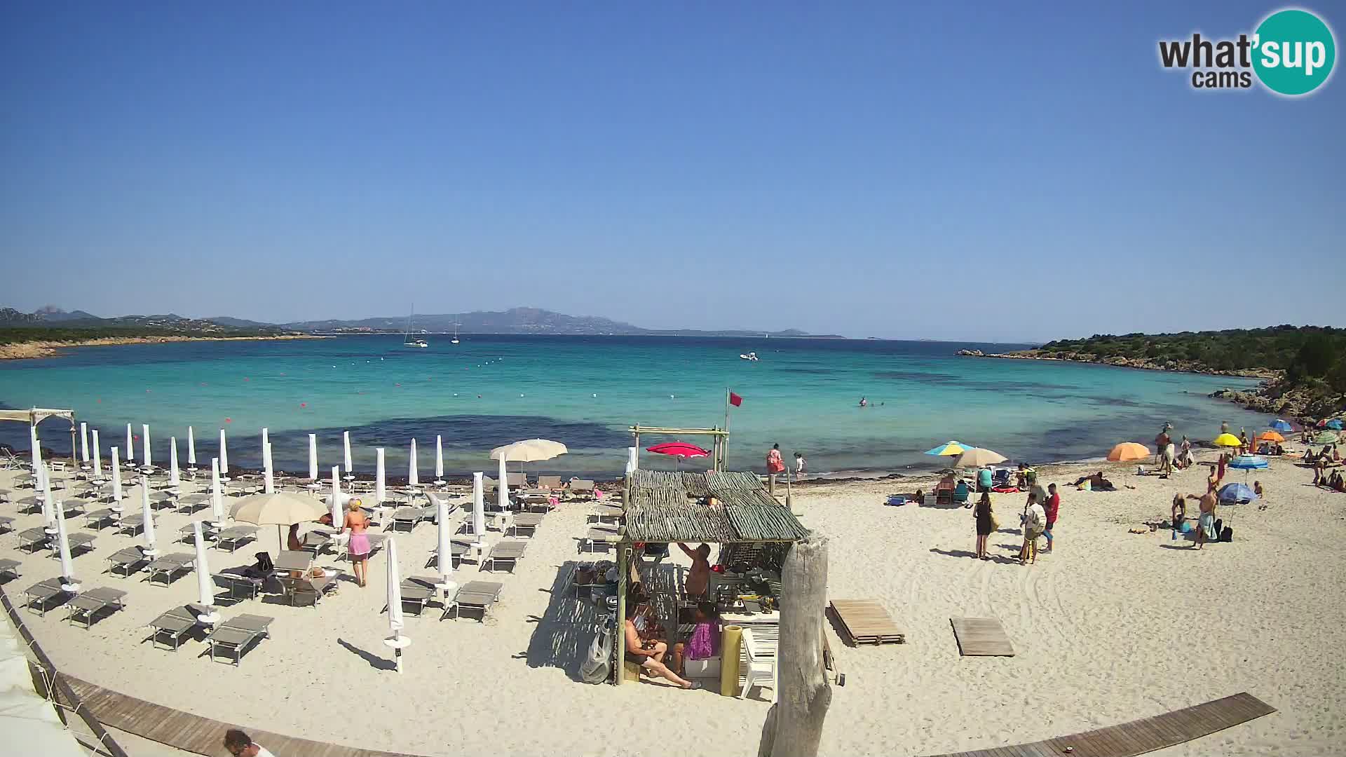 Live Strand Cala Sabina – webcam Golfo Aranci – Sardinien