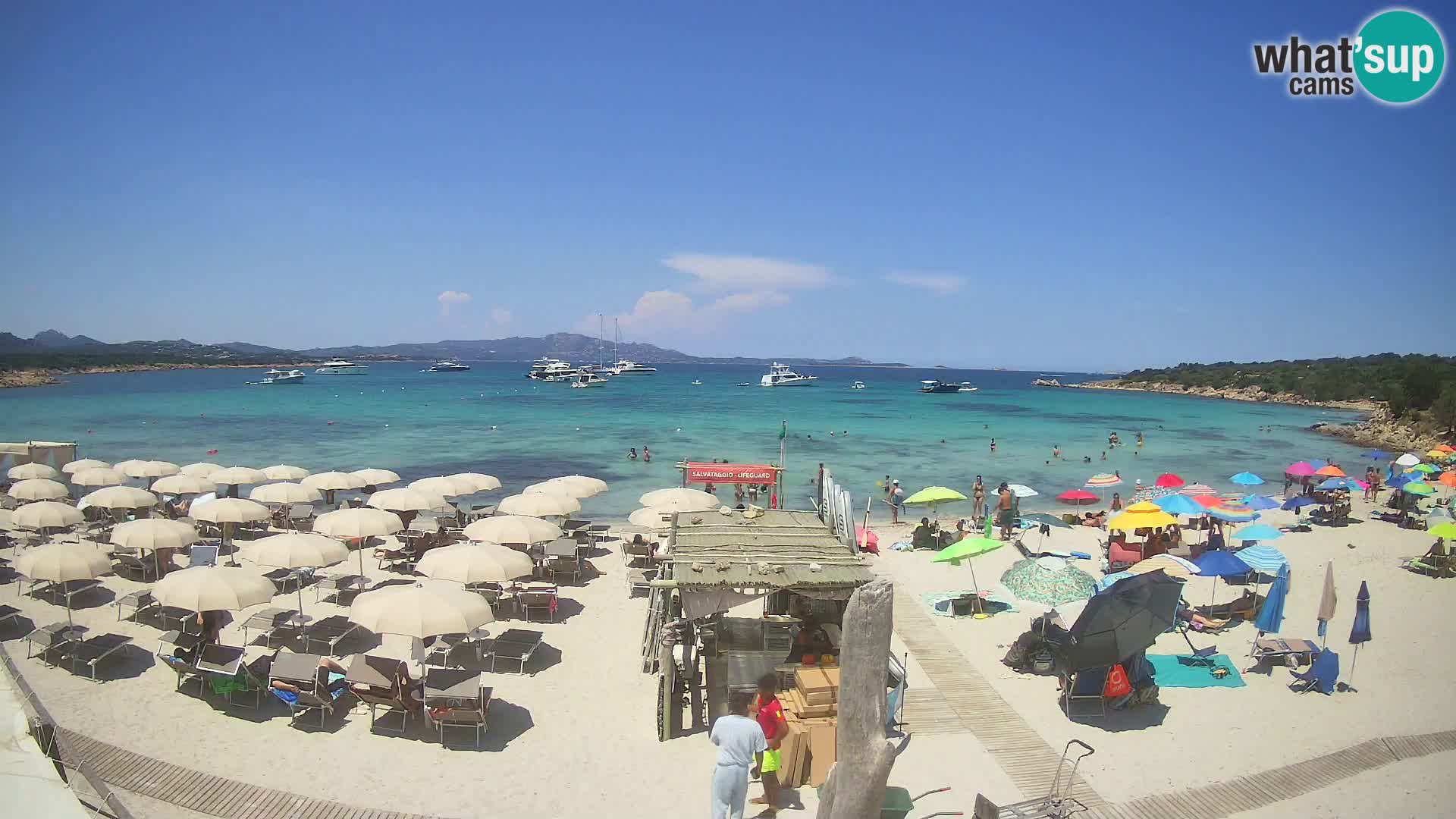 Live spiaggia Cala Sabina – webcam Golfo Aranci – Sardegna