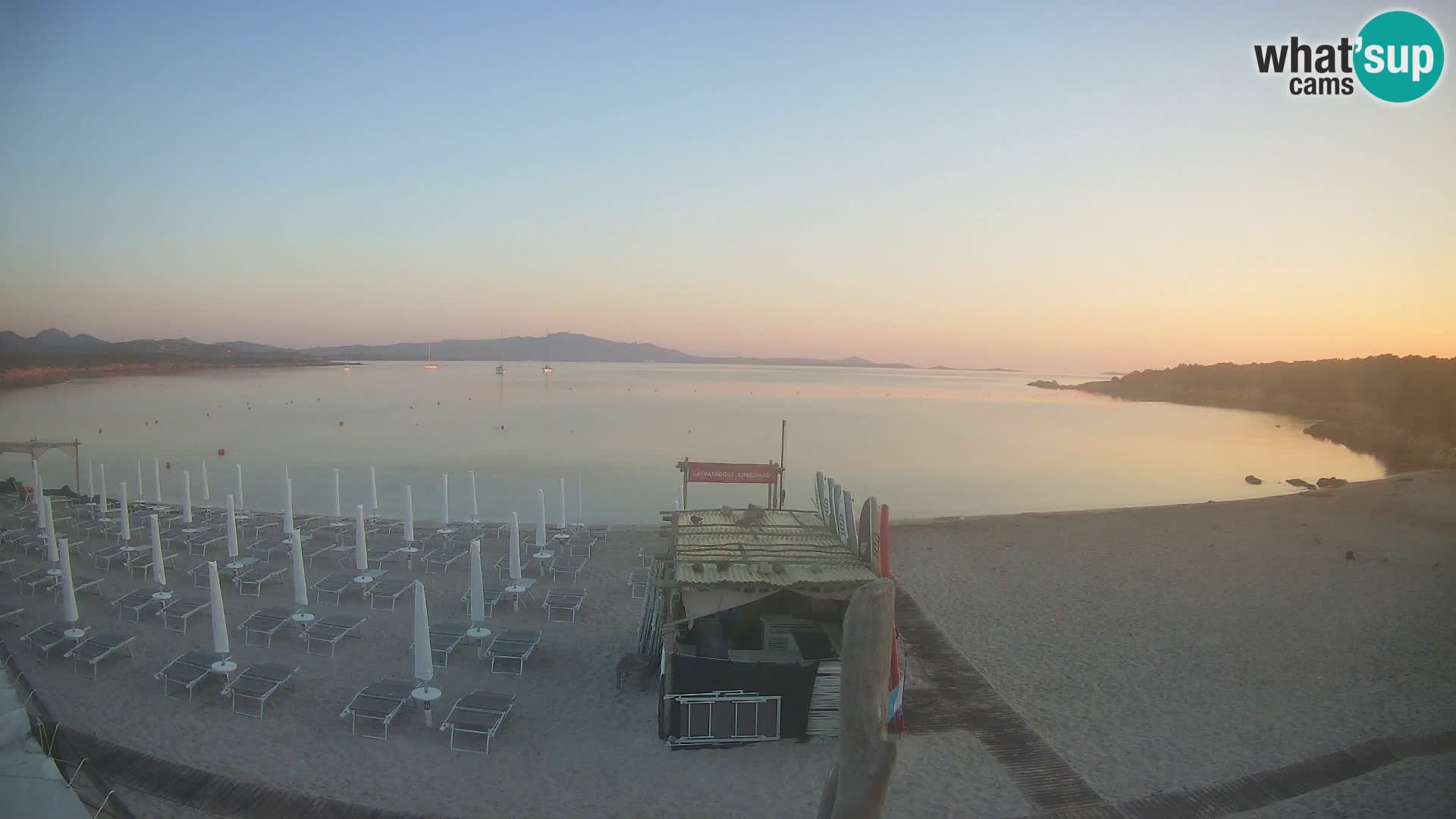 Live playa Cala Sabina – camera en vivo Golfo Aranci – Cerdeña
