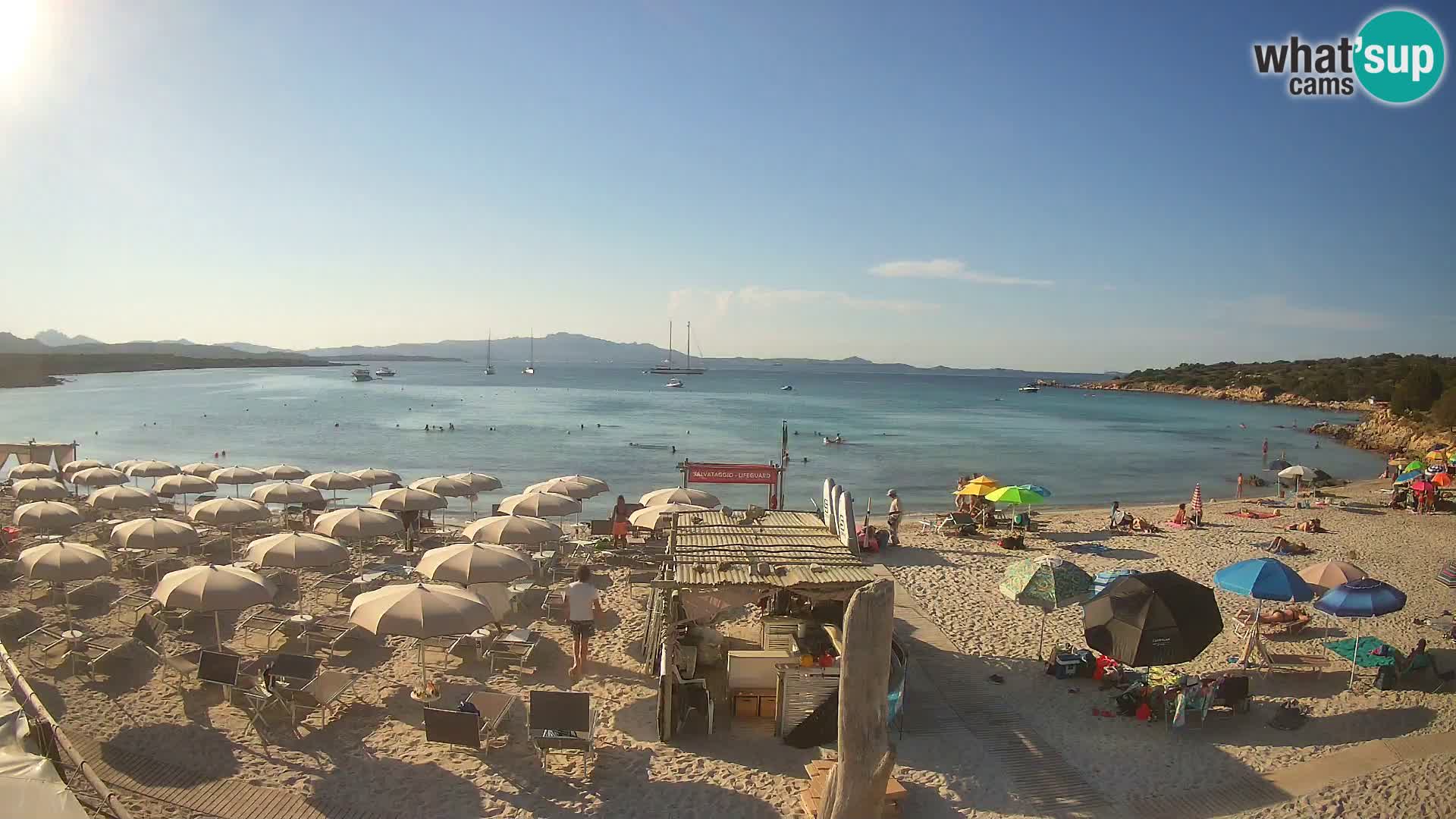 Live Cala Sabina beach – webcam Golfo Aranci – Sardinia