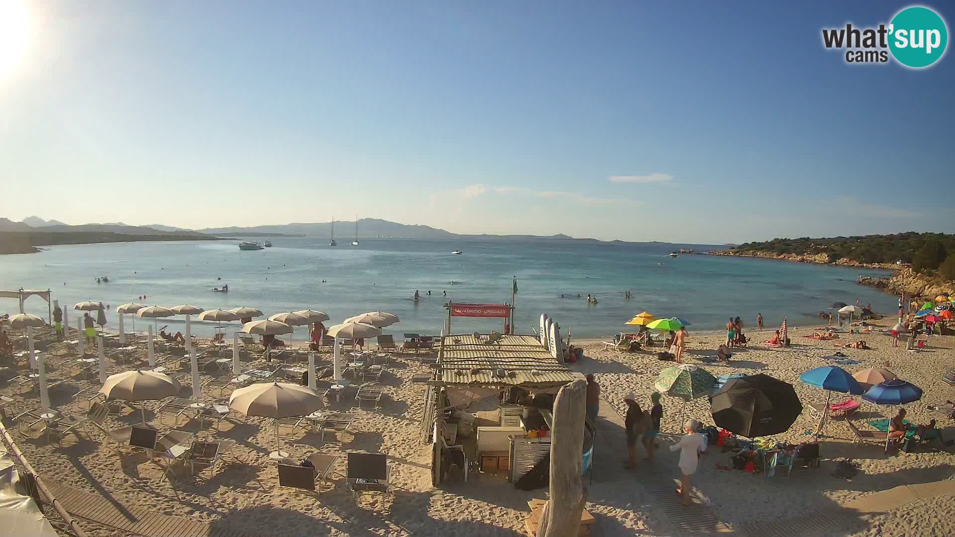 Live Cala Sabina beach – webcam Golfo Aranci – Sardinia