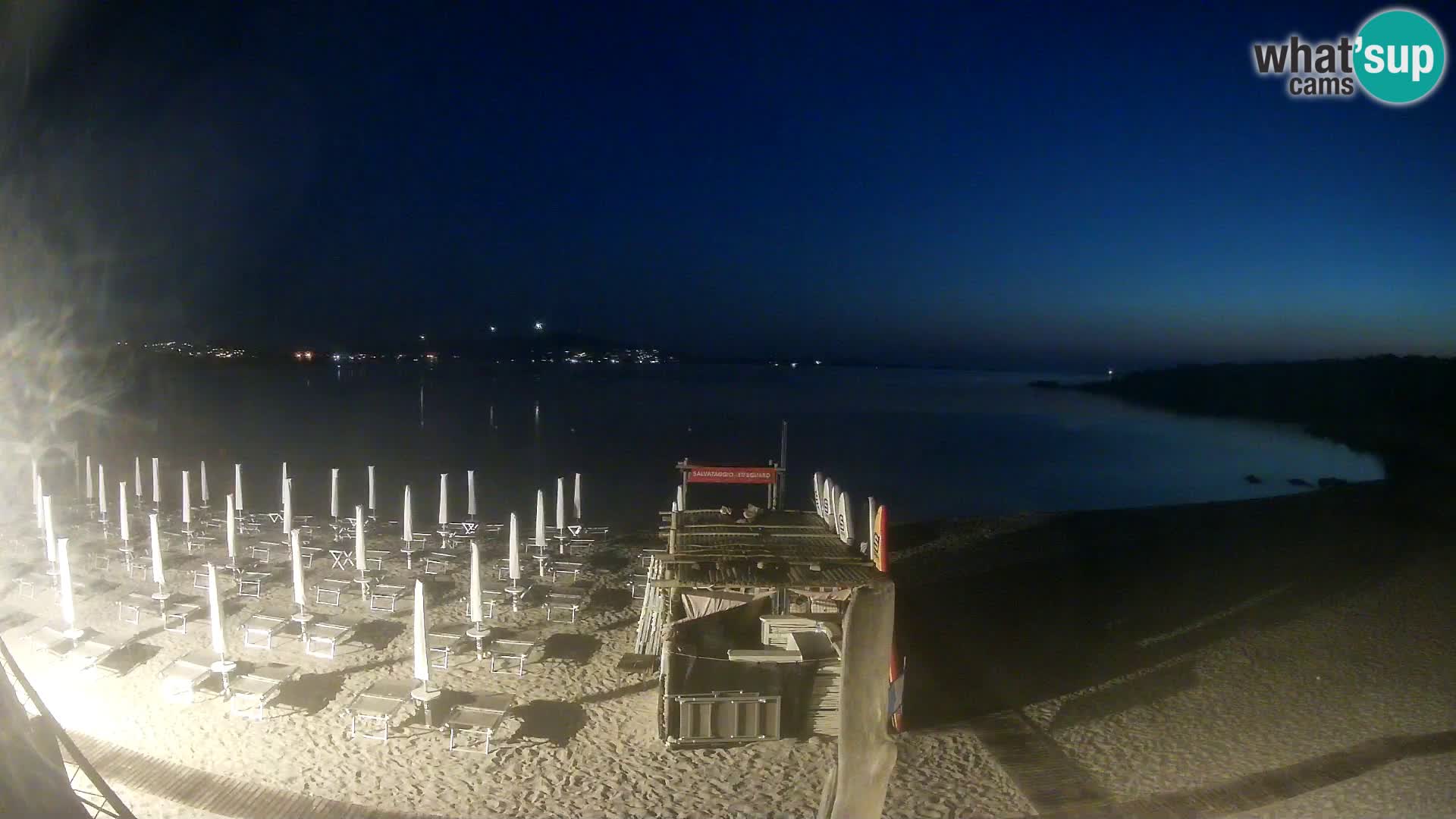 Live Cala Sabina beach – webcam Golfo Aranci – Sardinia