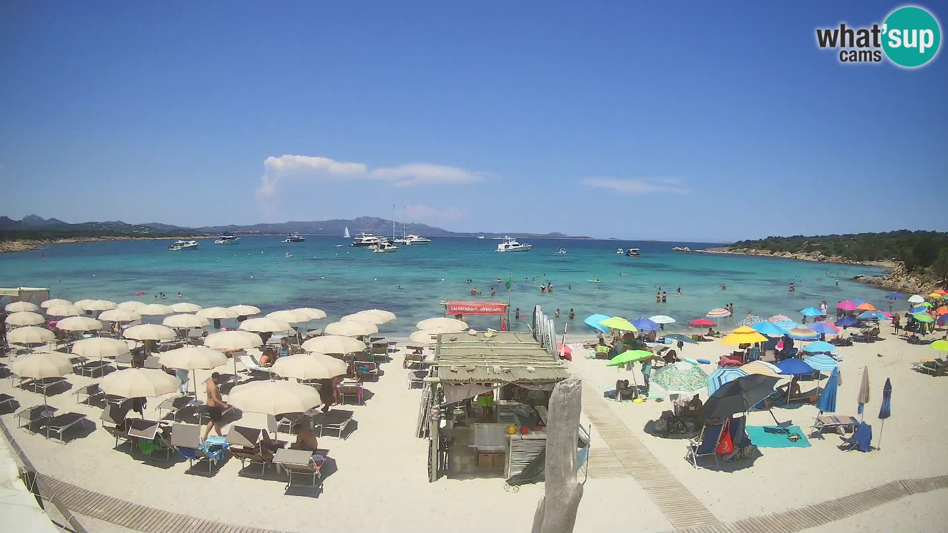 Live Strand Cala Sabina – webcam Golfo Aranci – Sardinien