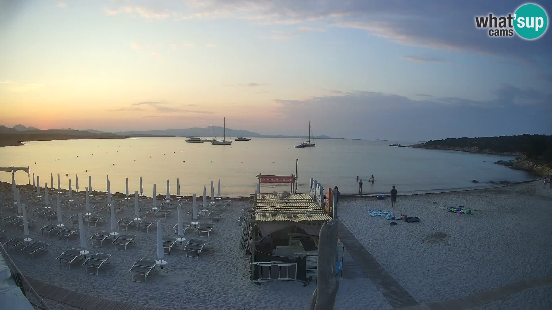 Live Cala Sabina beach – webcam Golfo Aranci – Sardinia
