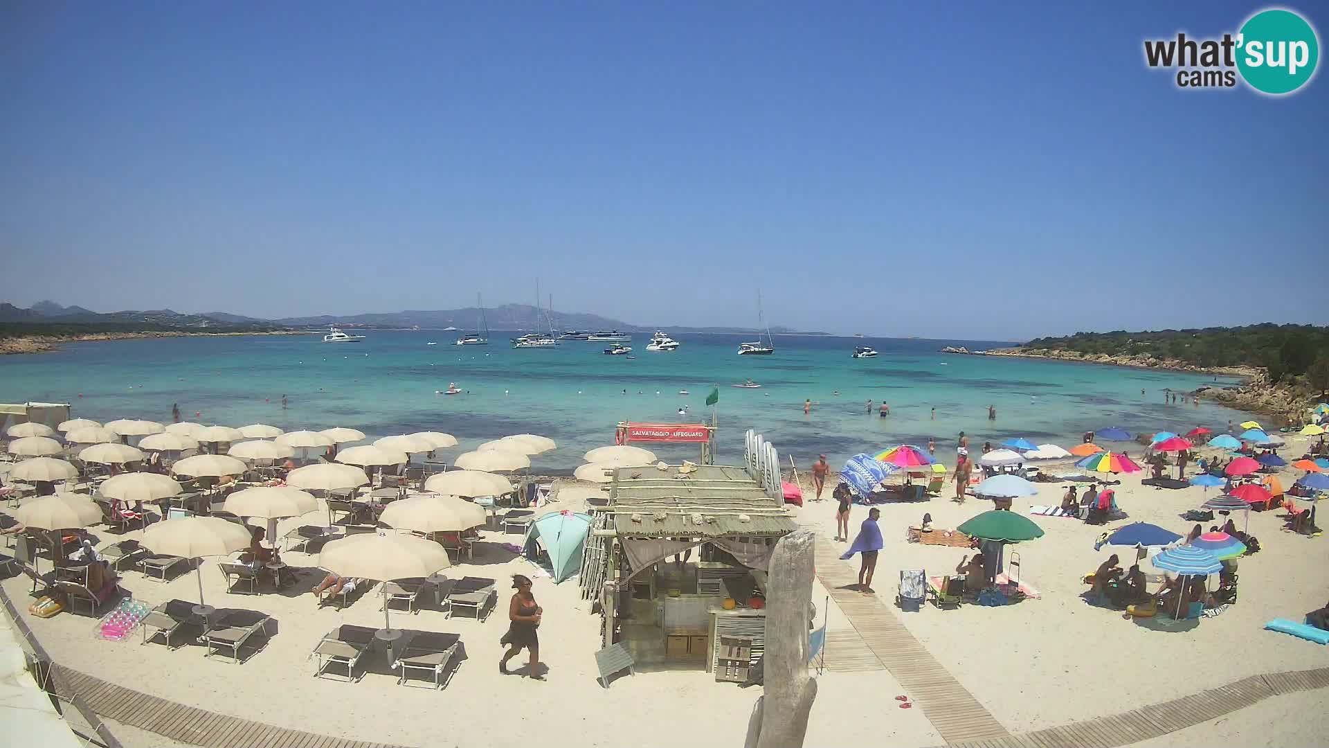 Live Cala Sabina beach – webcam Golfo Aranci – Sardinia