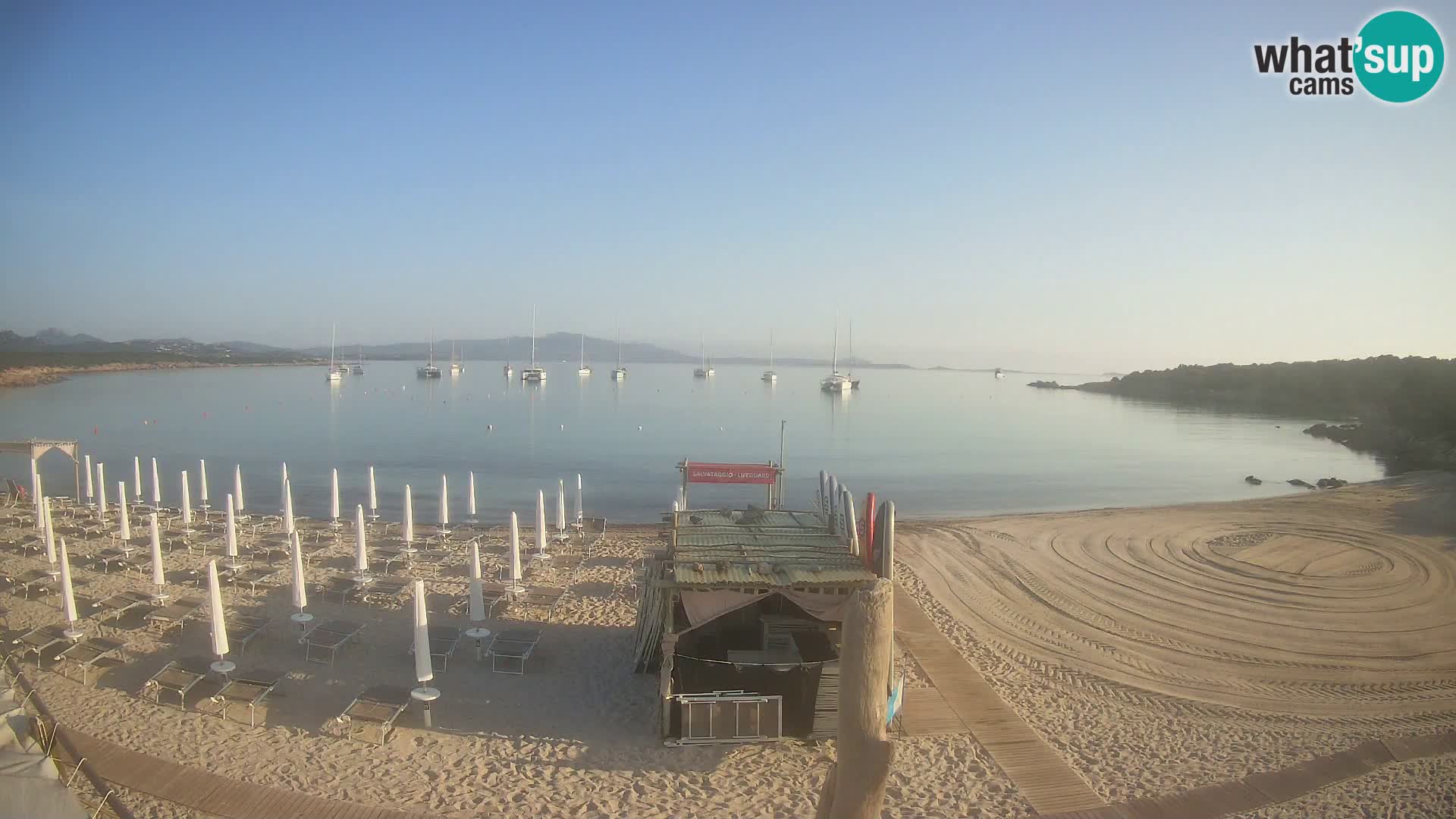 Live playa Cala Sabina – camera en vivo Golfo Aranci – Cerdeña