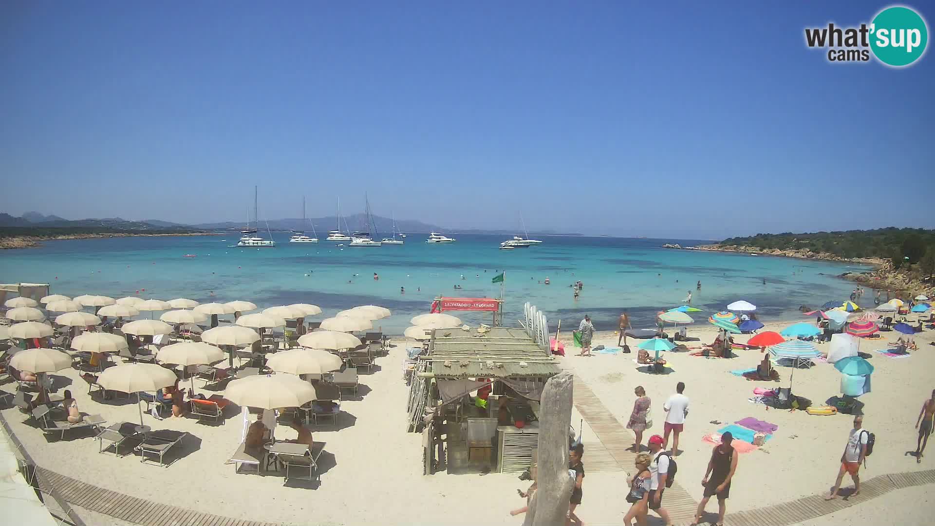 Live Cala Sabina beach – webcam Golfo Aranci – Sardinia