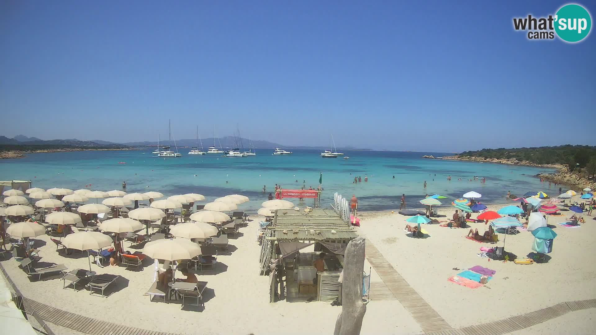 Live spiaggia Cala Sabina – webcam Golfo Aranci – Sardegna