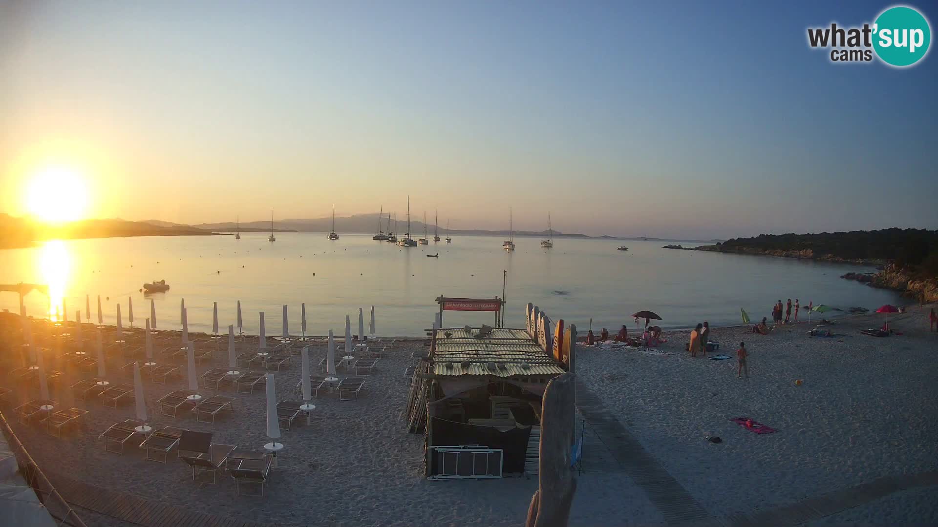 Live Cala Sabina beach – webcam Golfo Aranci – Sardinia