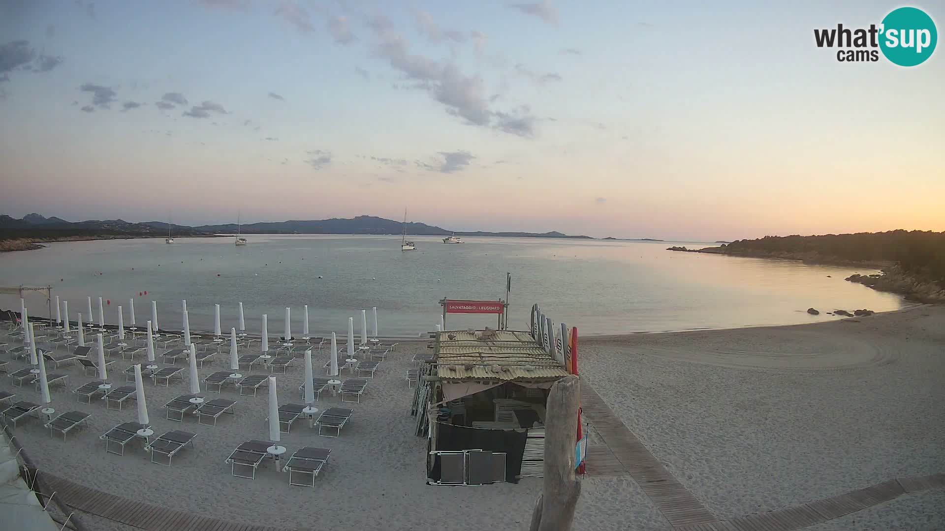 Live spiaggia Cala Sabina – webcam Golfo Aranci – Sardegna