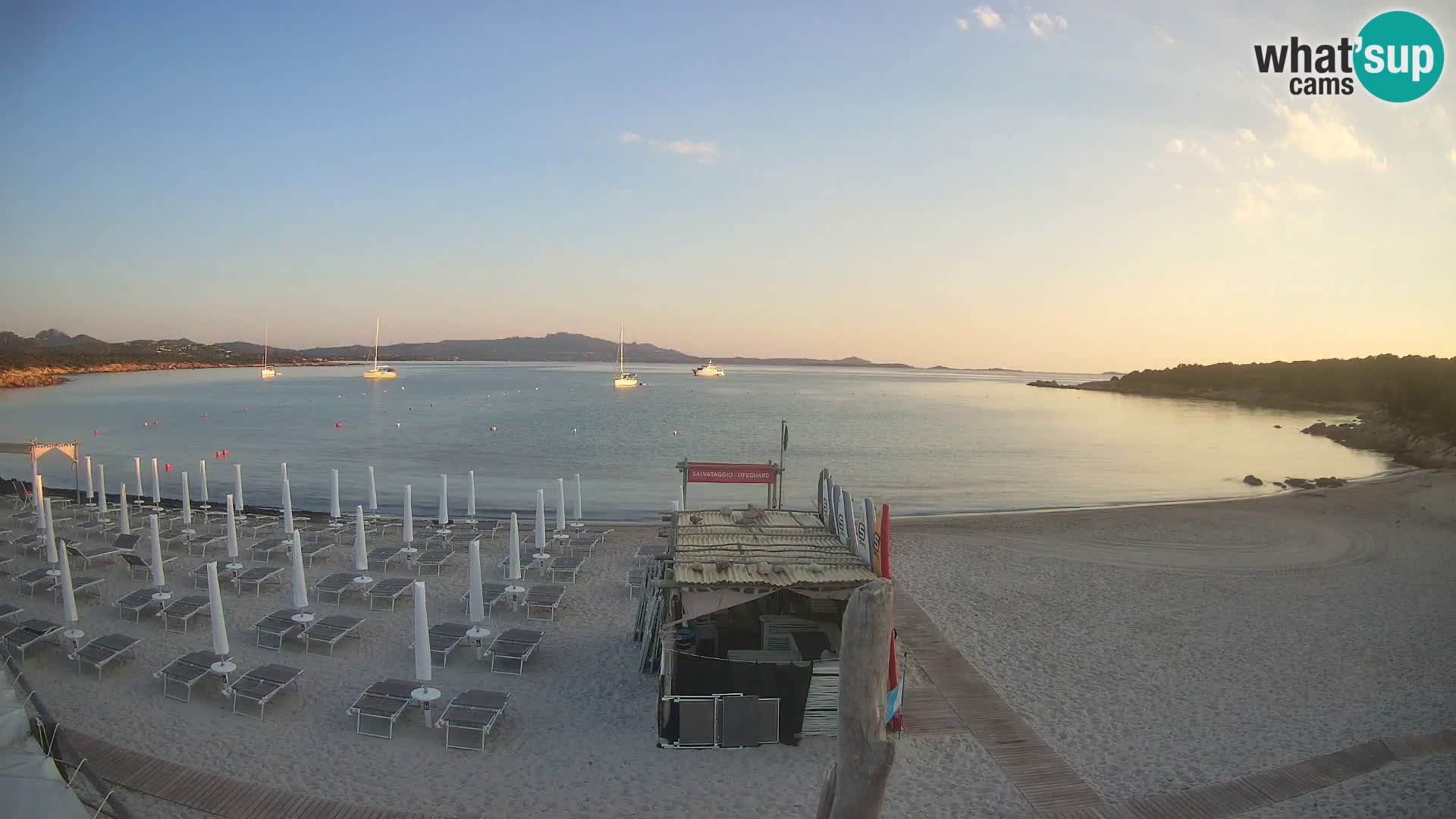 Live playa Cala Sabina – camera en vivo Golfo Aranci – Cerdeña
