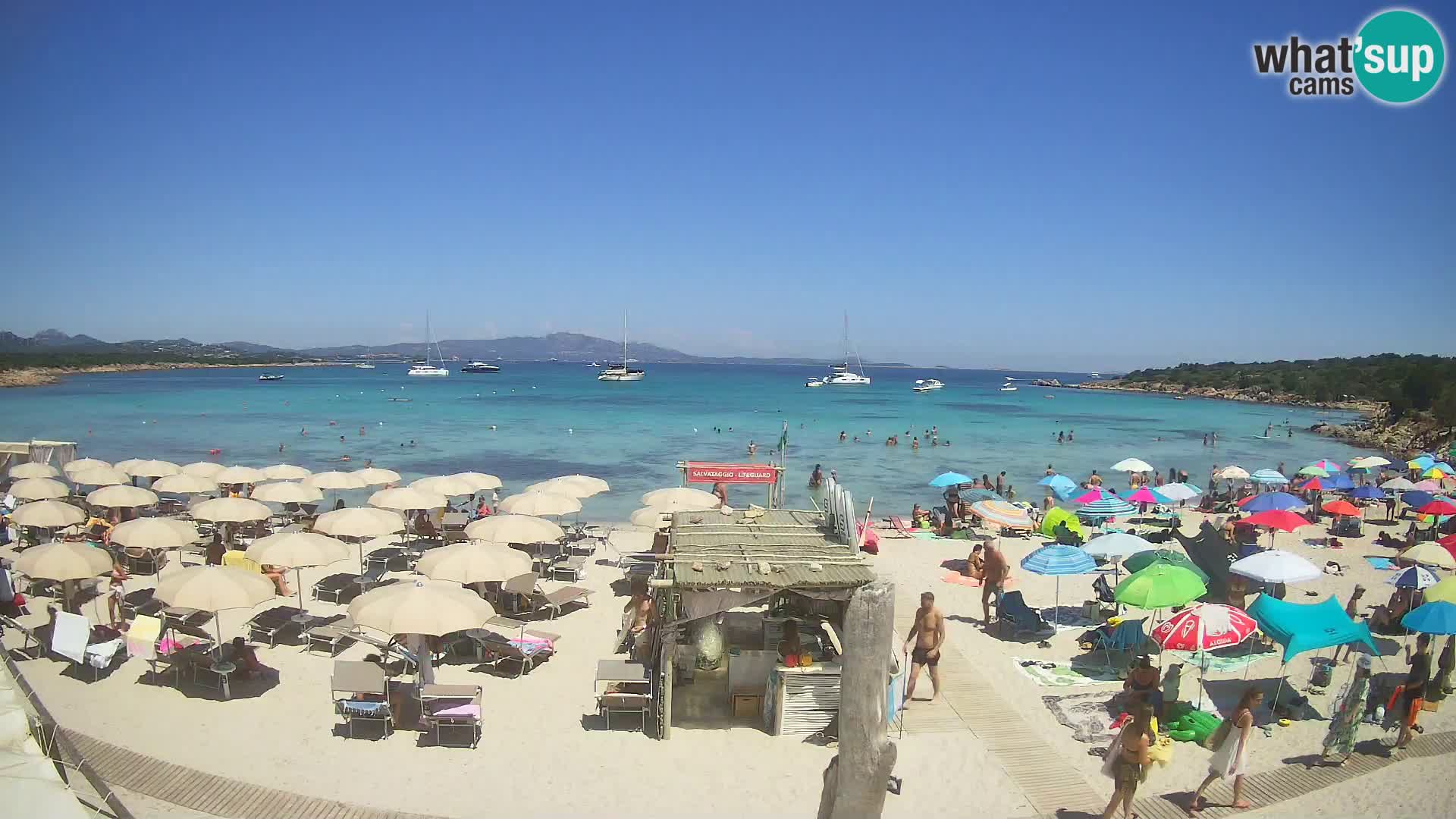 Live Cala Sabina beach – webcam Golfo Aranci – Sardinia