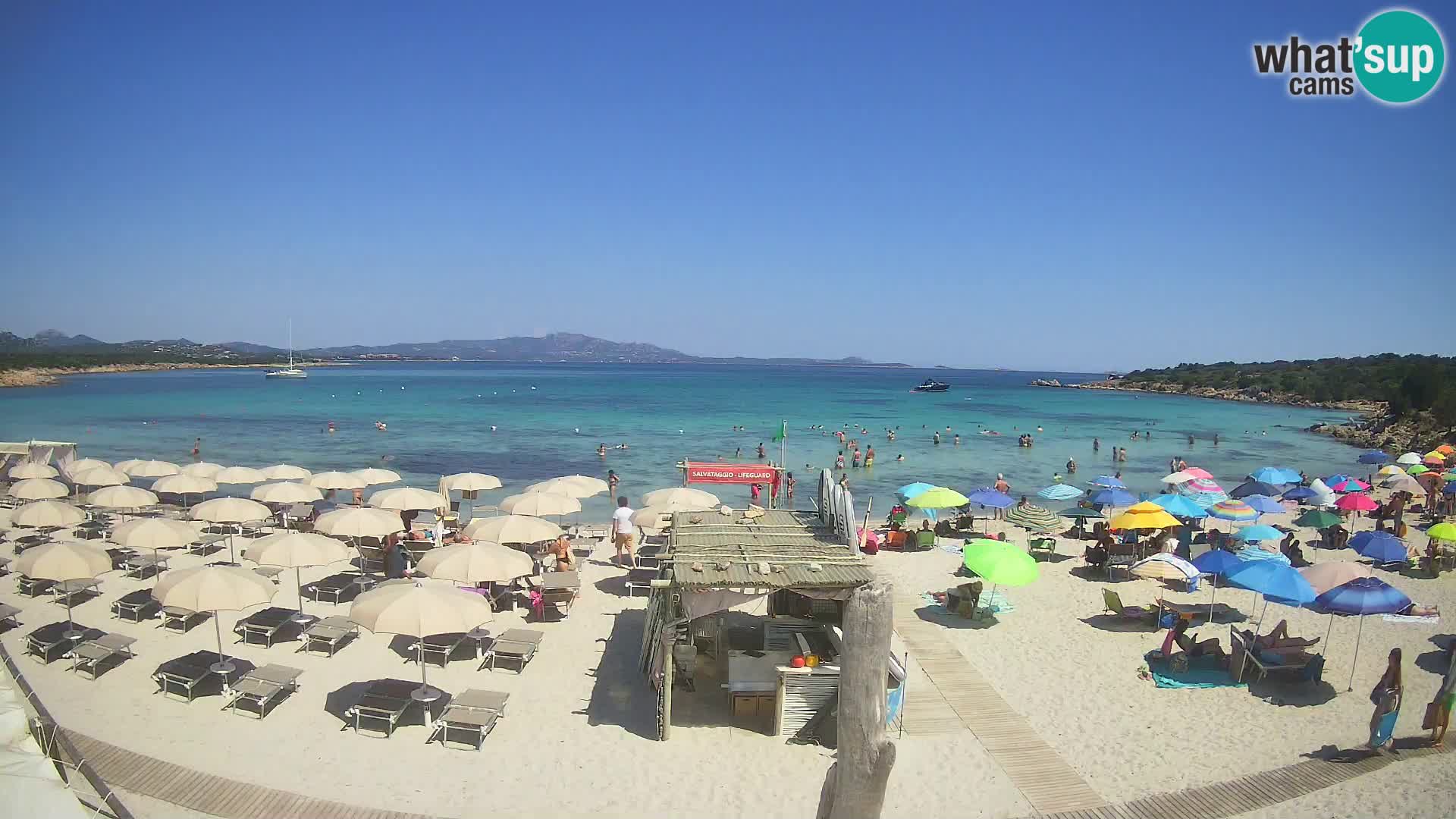 Live Cala Sabina beach – webcam Golfo Aranci – Sardinia