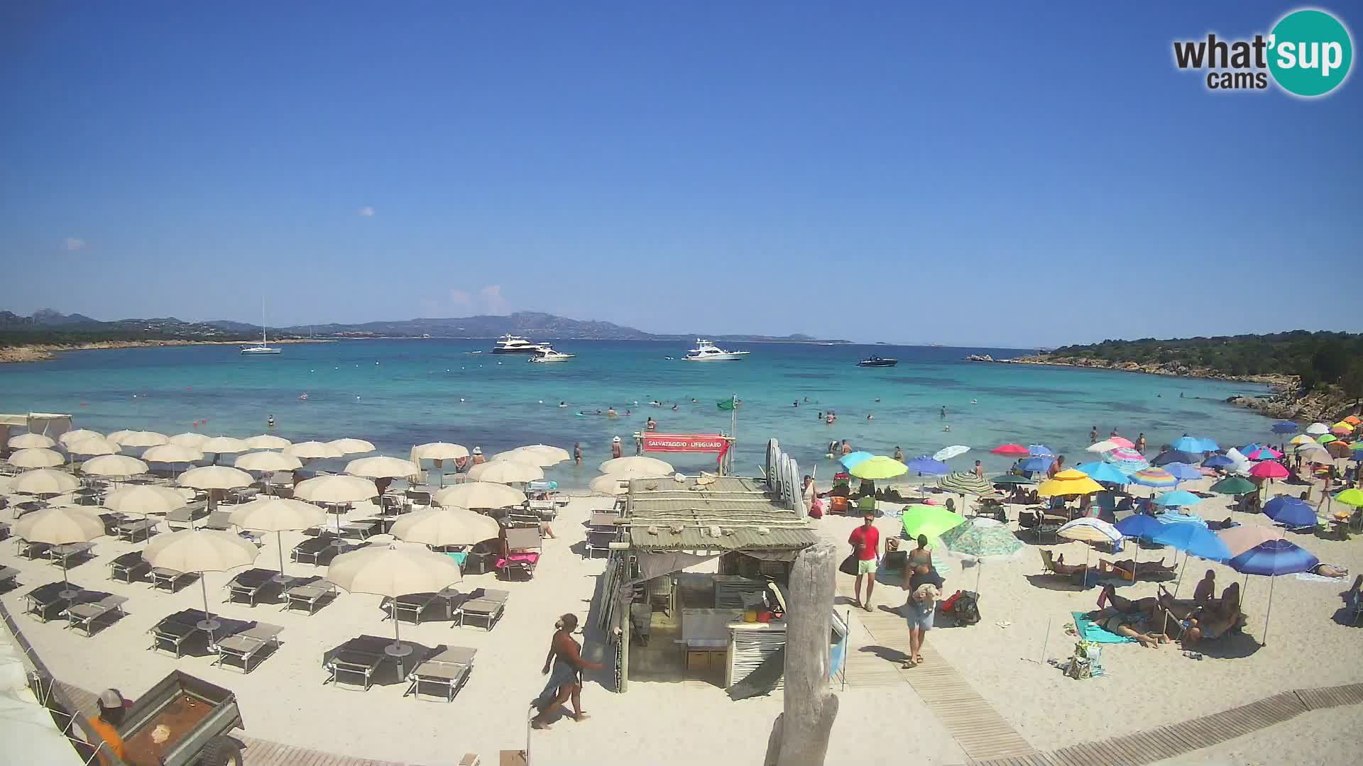 Live spiaggia Cala Sabina – webcam Golfo Aranci – Sardegna