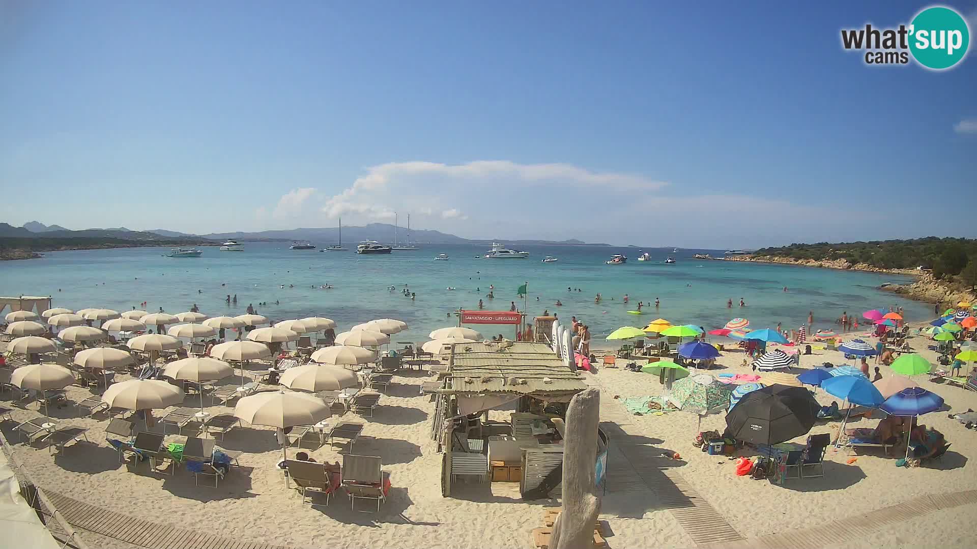 Live Cala Sabina beach – webcam Golfo Aranci – Sardinia
