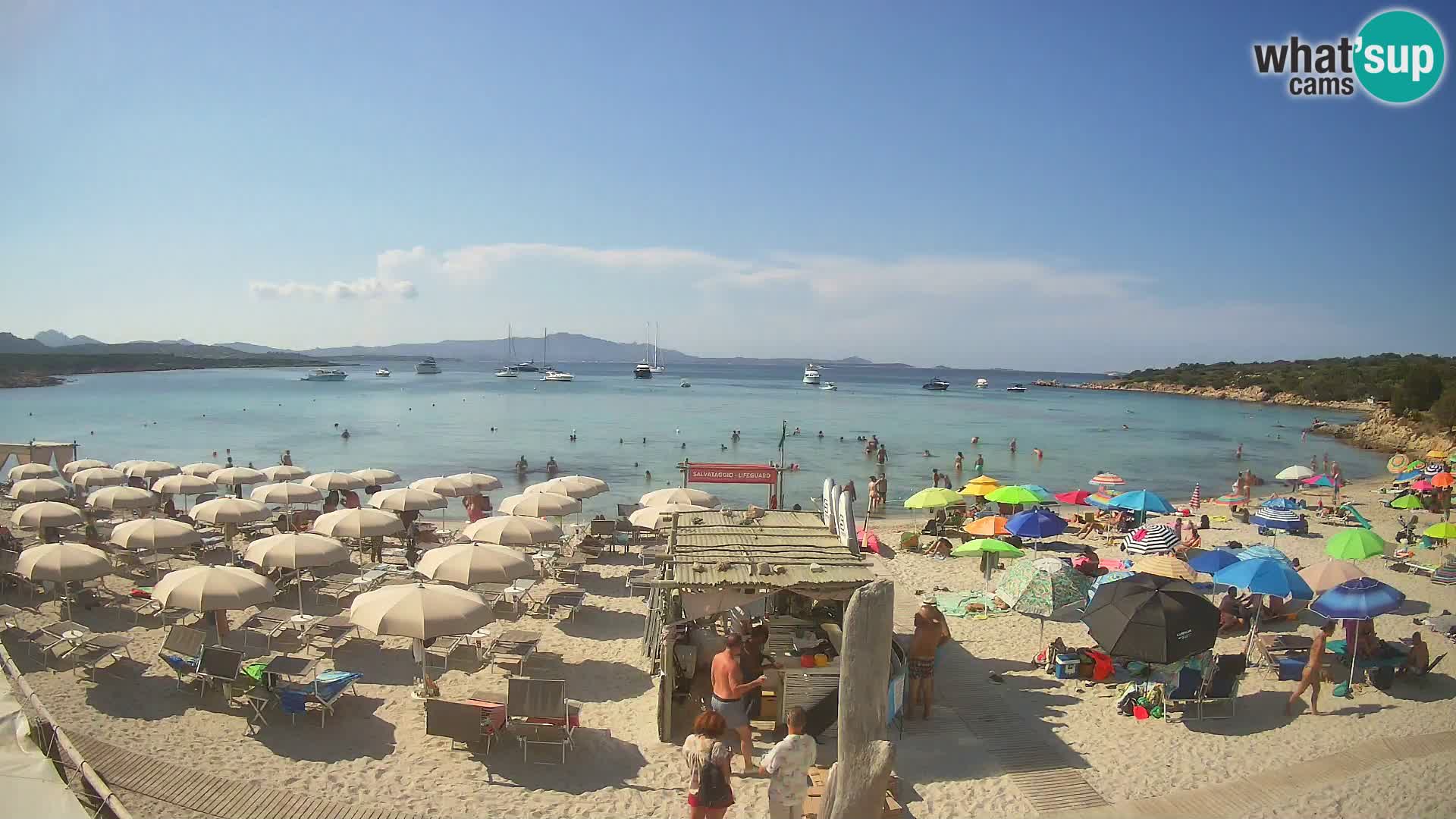 Live Cala Sabina beach – webcam Golfo Aranci – Sardinia