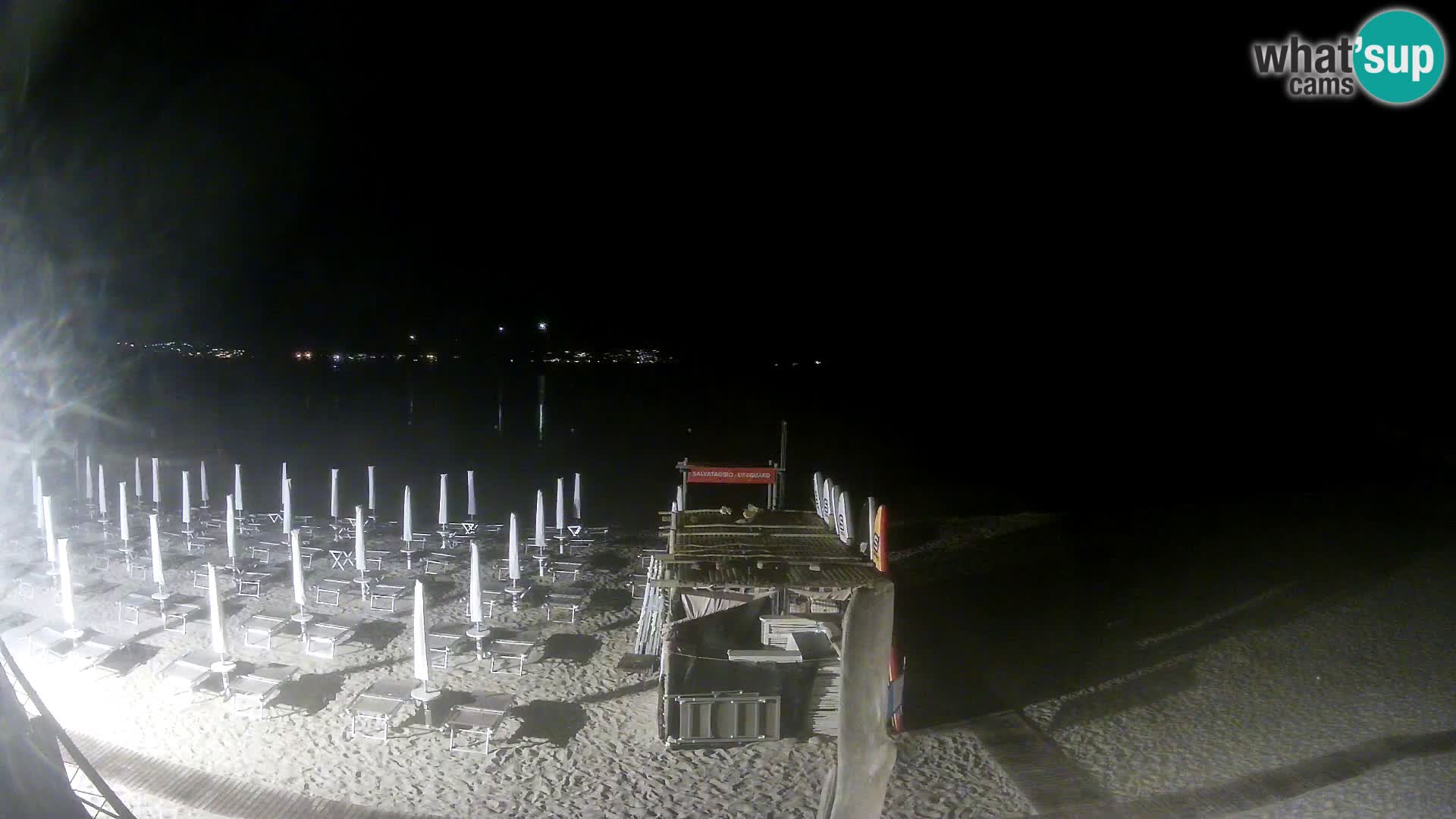 U živo plaža Cala Sabina – web kamera Golfo Aranci – Sardinija