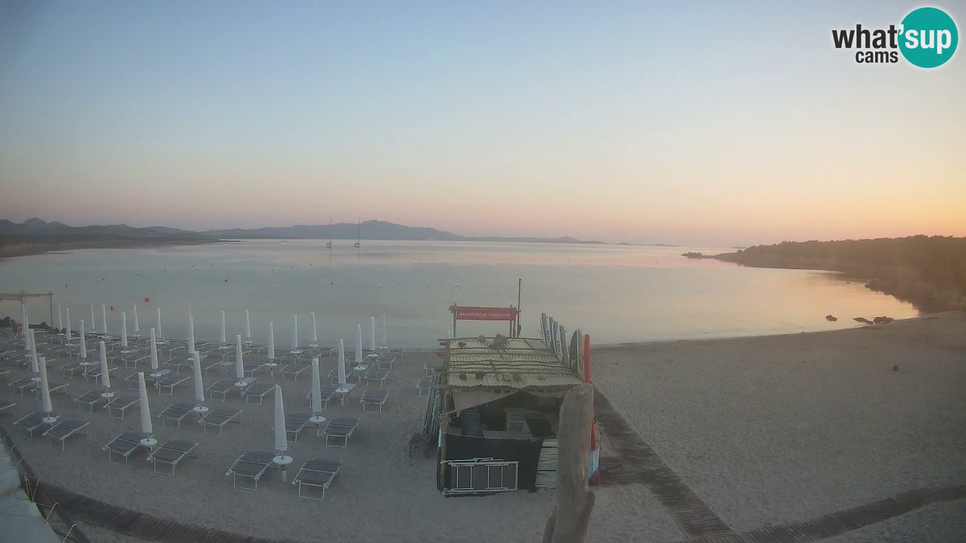 Live Cala Sabina beach – webcam Golfo Aranci – Sardinia