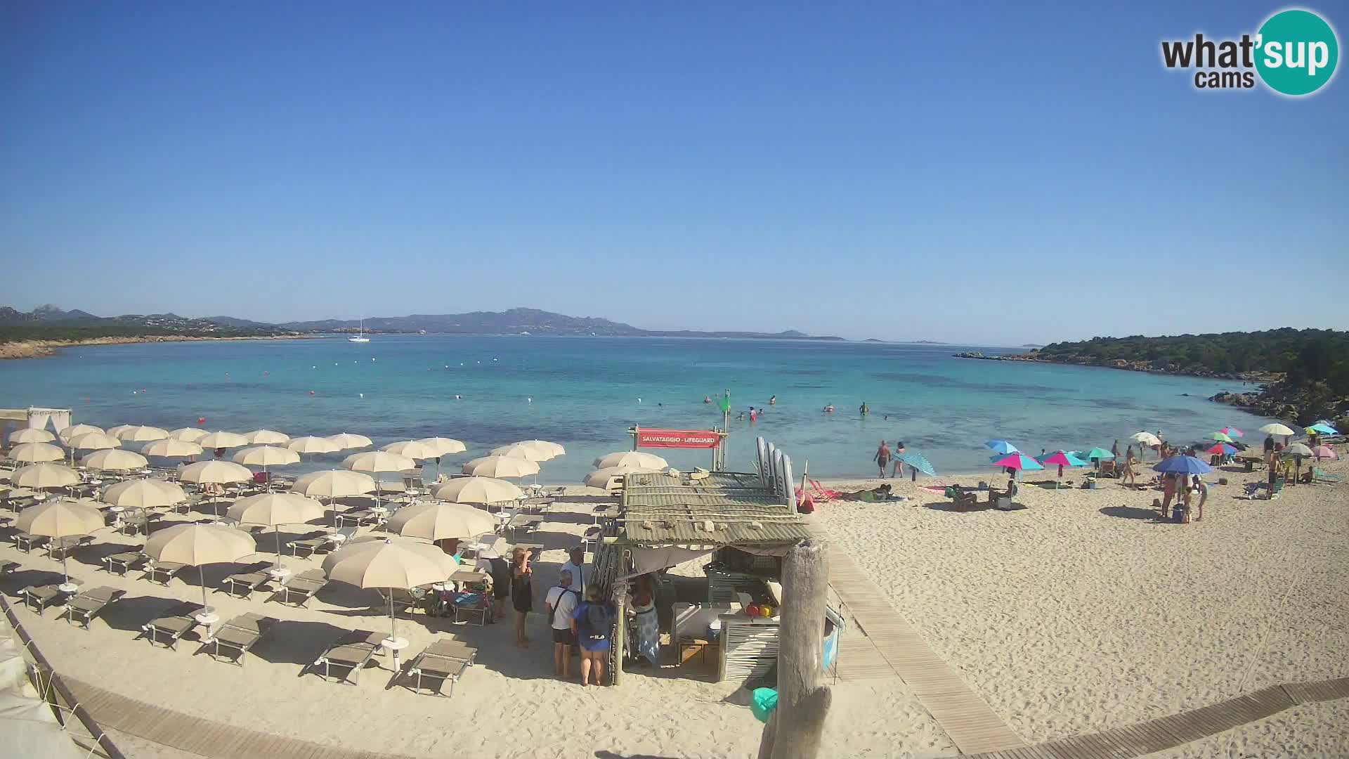 Live Cala Sabina beach – webcam Golfo Aranci – Sardinia