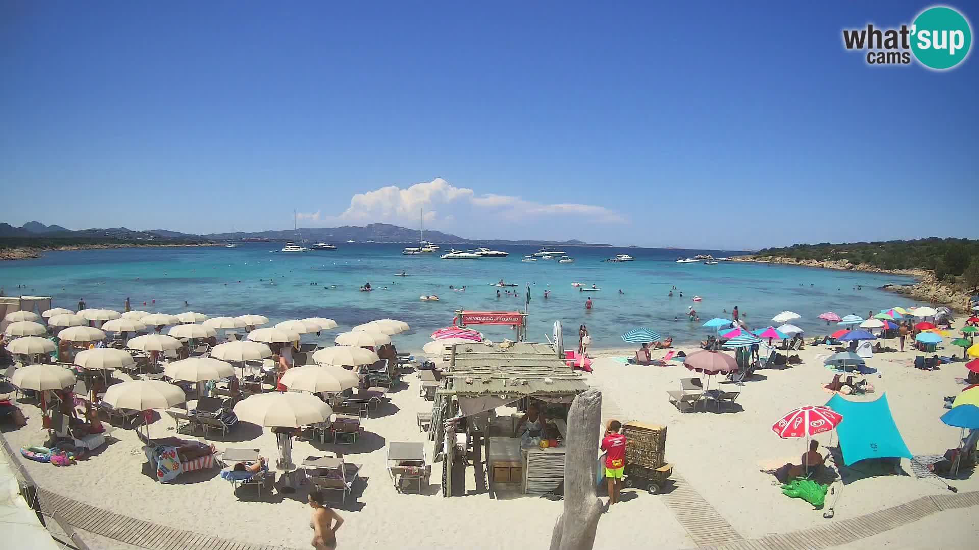 Live Strand Cala Sabina – webcam Golfo Aranci – Sardinien
